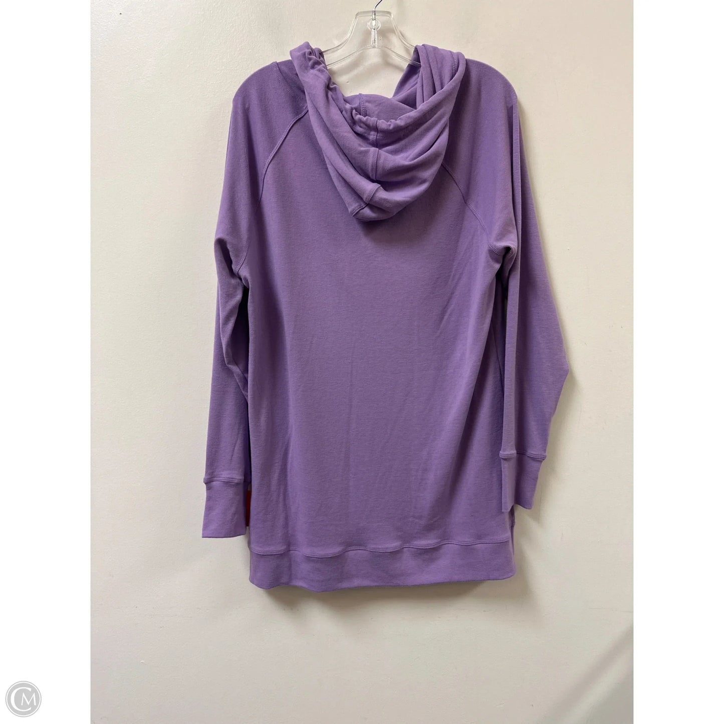 Tunic Long Sleeve By Clothes Mentor In Purple, Size: L