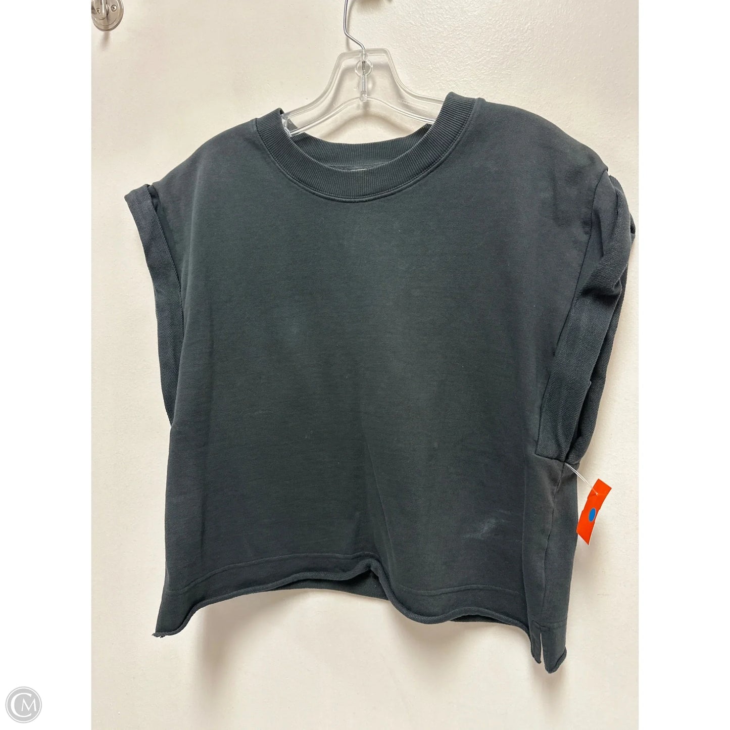 Athletic Top Short Sleeve By Calia In Black, Size: M