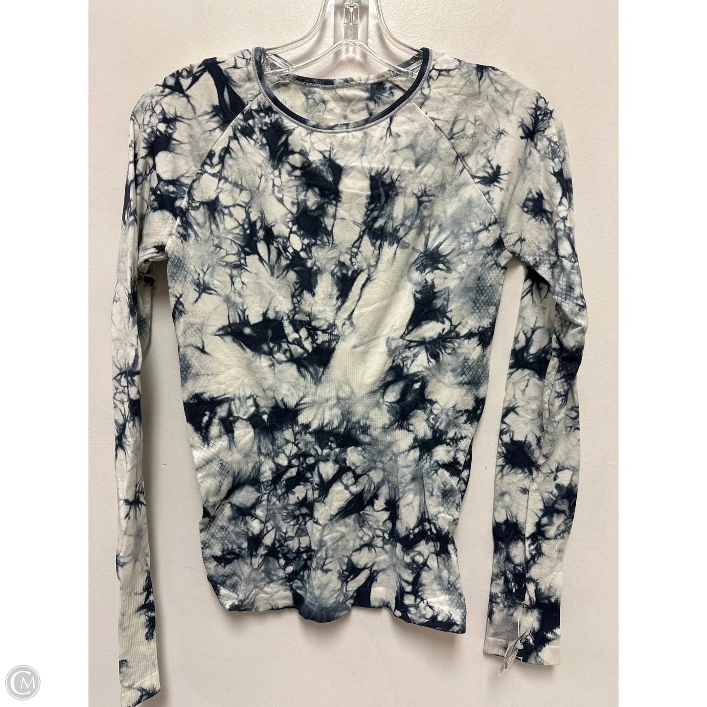 Athletic Top Long Sleeve Crewneck By Zella In Blue, Size: S