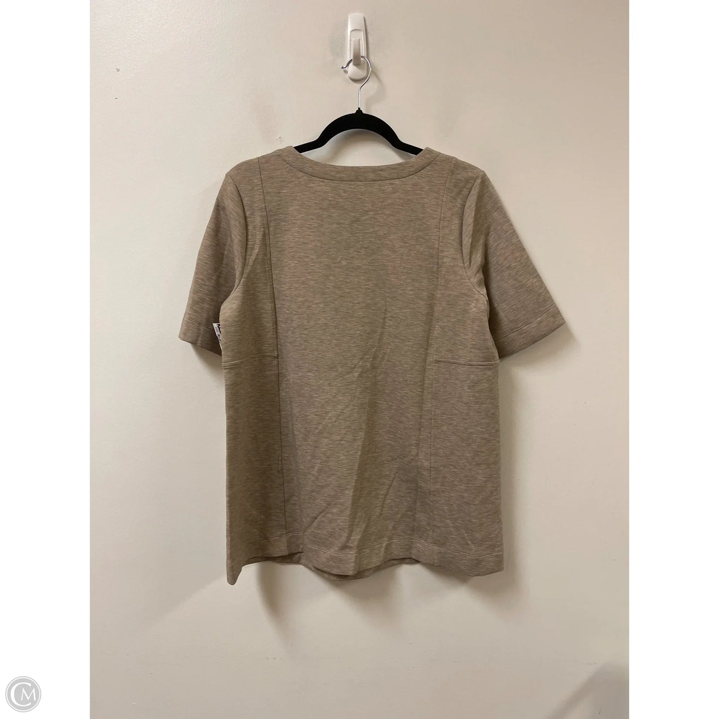 Tunic Short Sleeve By Pure Jill In Brown, Size: M