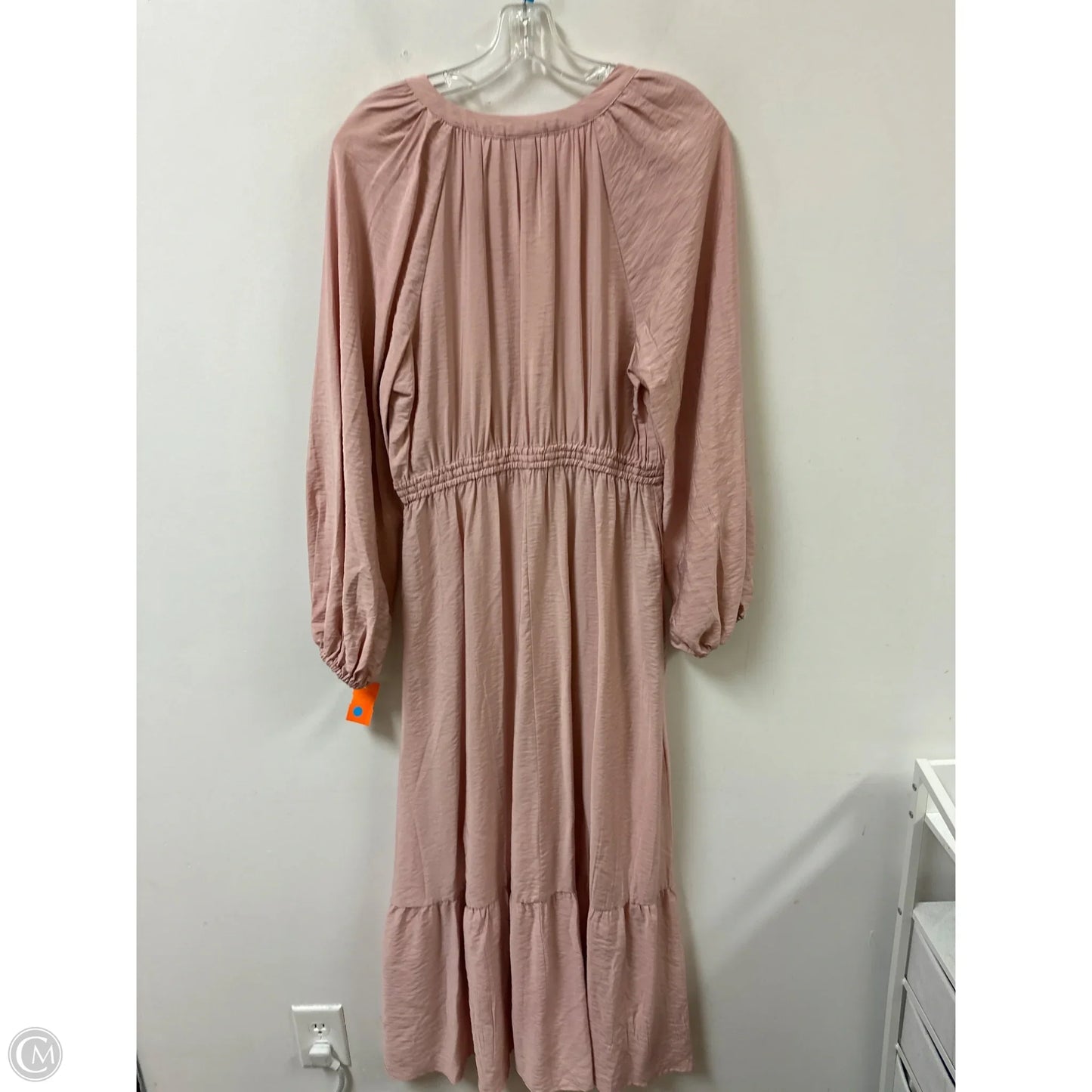 Dress Casual Maxi By A New Day In Pink, Size: S