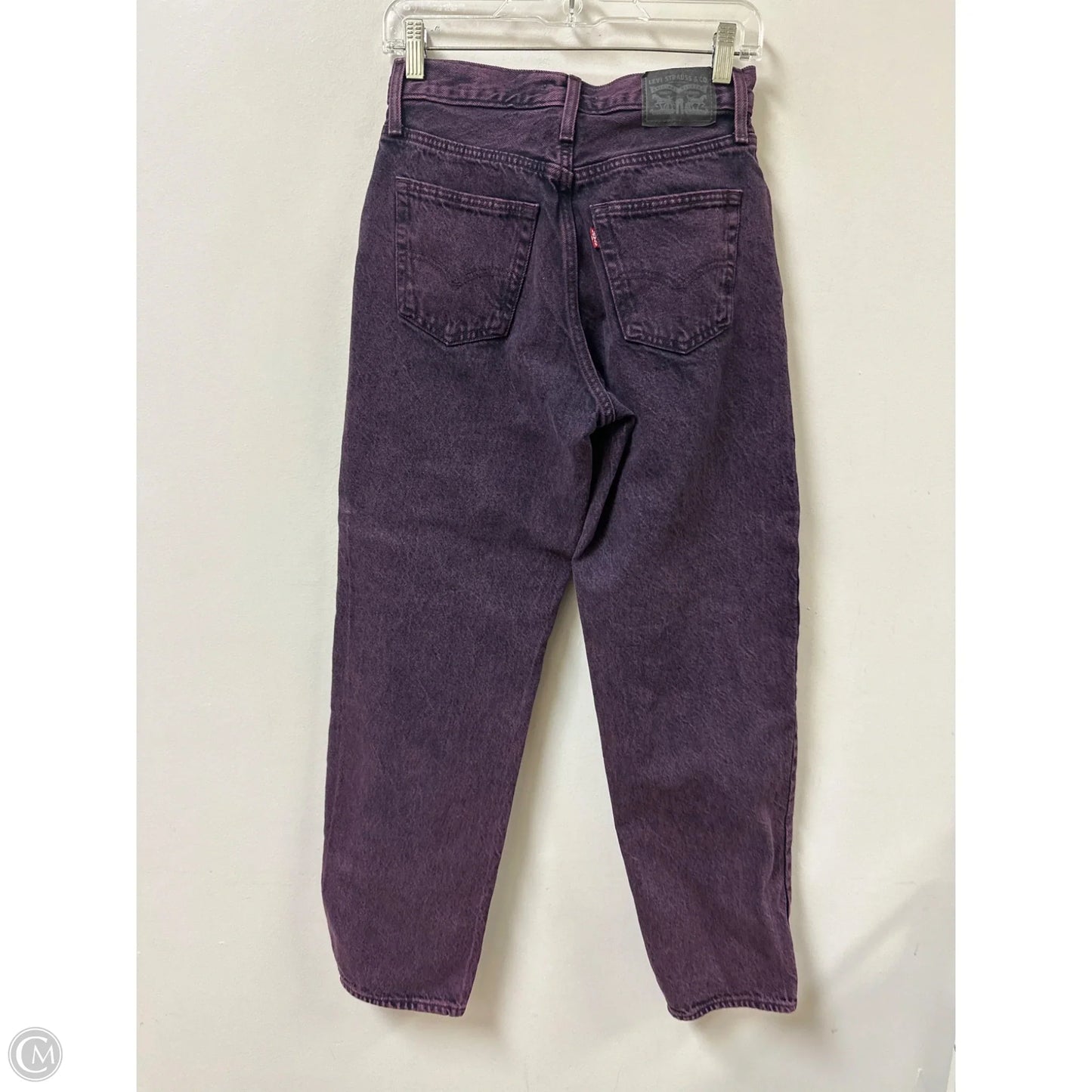 Jeans Boyfriend By Levis In Purple, Size: 2