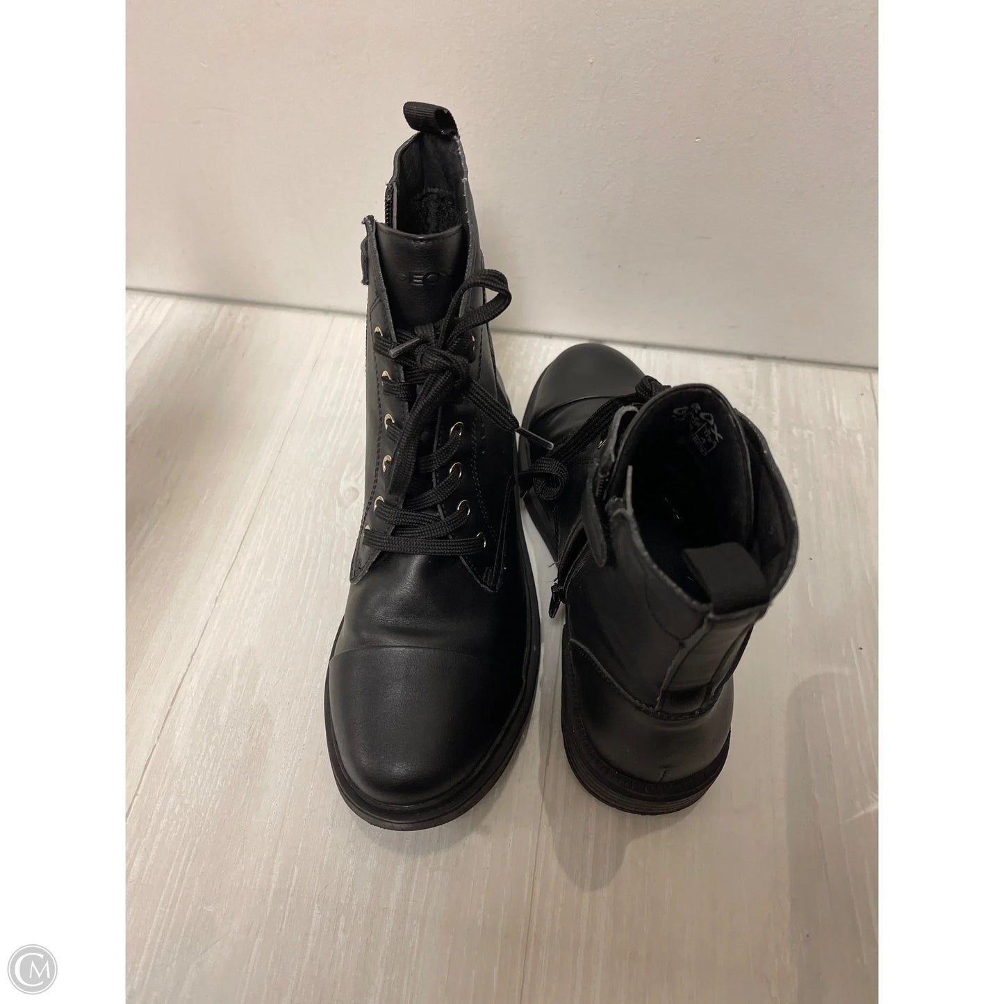 Boots Combat By Geox Shoes In Black, Size: 5.5