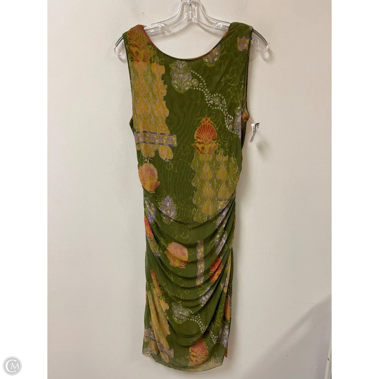 Dress Casual Midi By Kay Unger In Green, Size: L