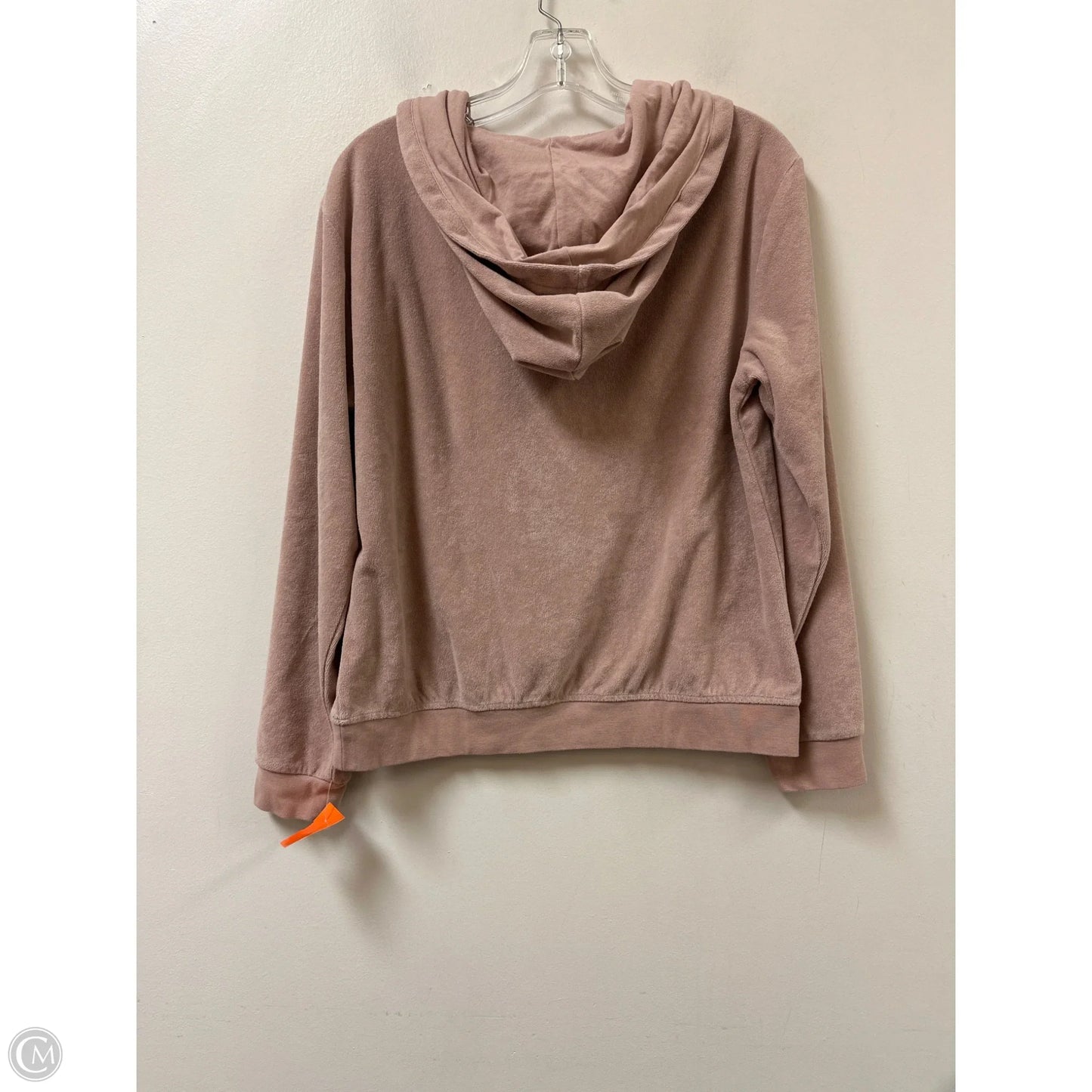 Sweatshirt Hoodie By Barefoot Dreams In Pink, Size: M