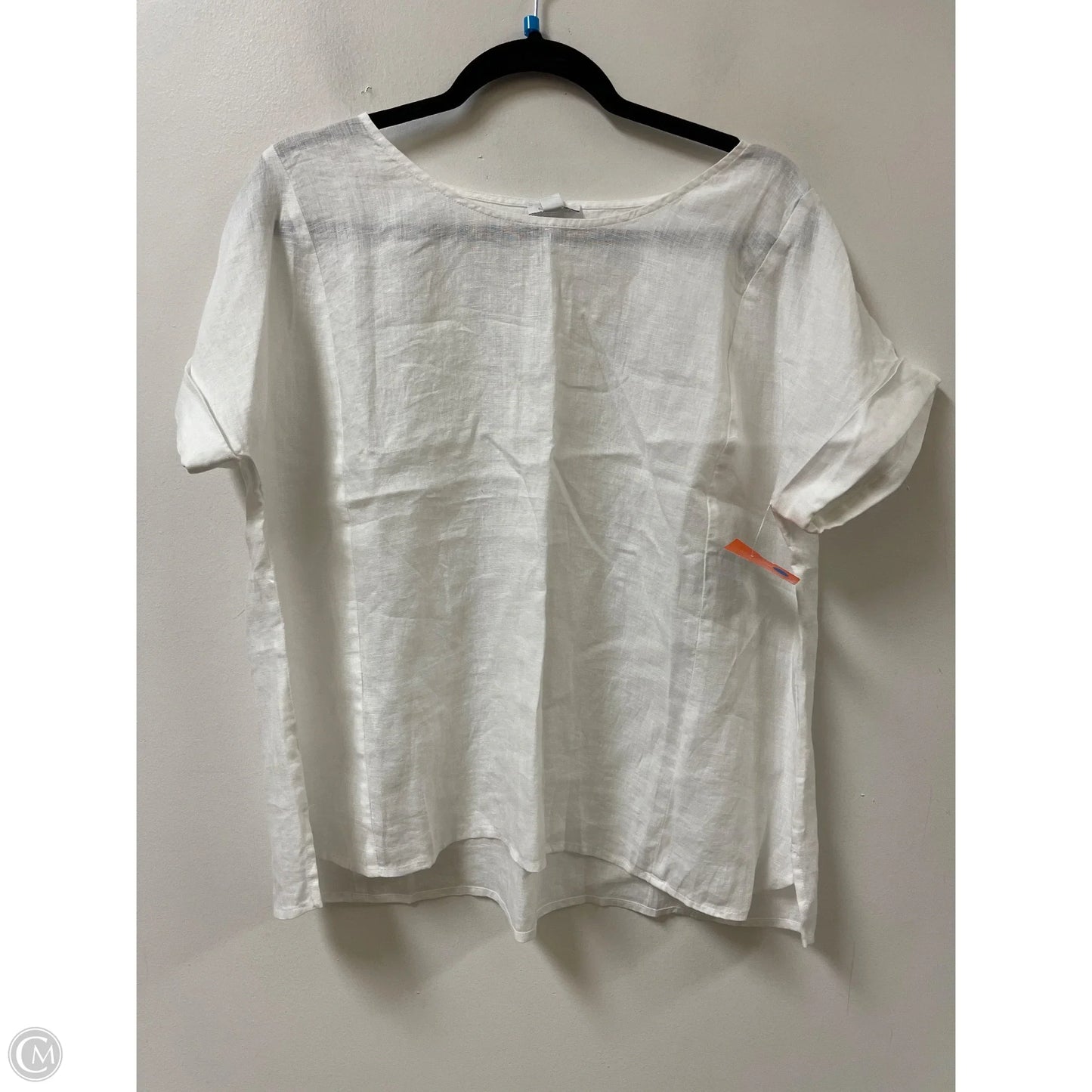 Top Short Sleeve By Pure Jill In White, Size: M