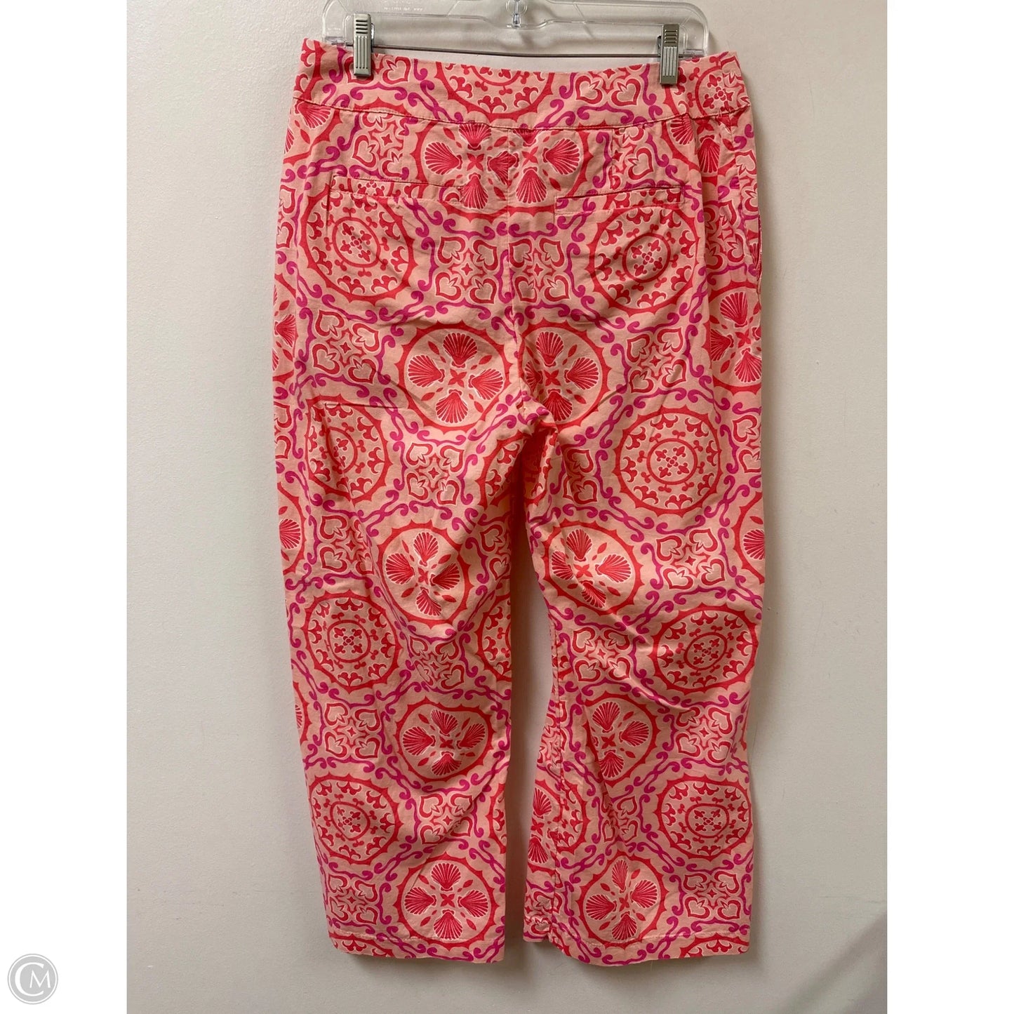 Pants Linen By Crown And Ivy In Pink, Size: 10