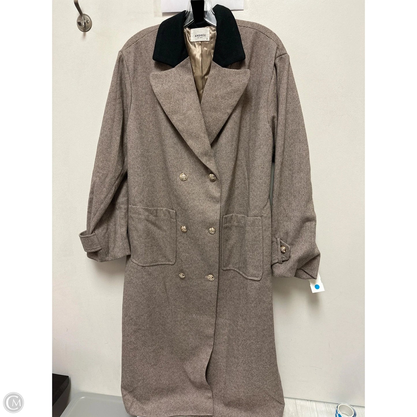 Coat Other By Andree By Unit In Brown, Size: L