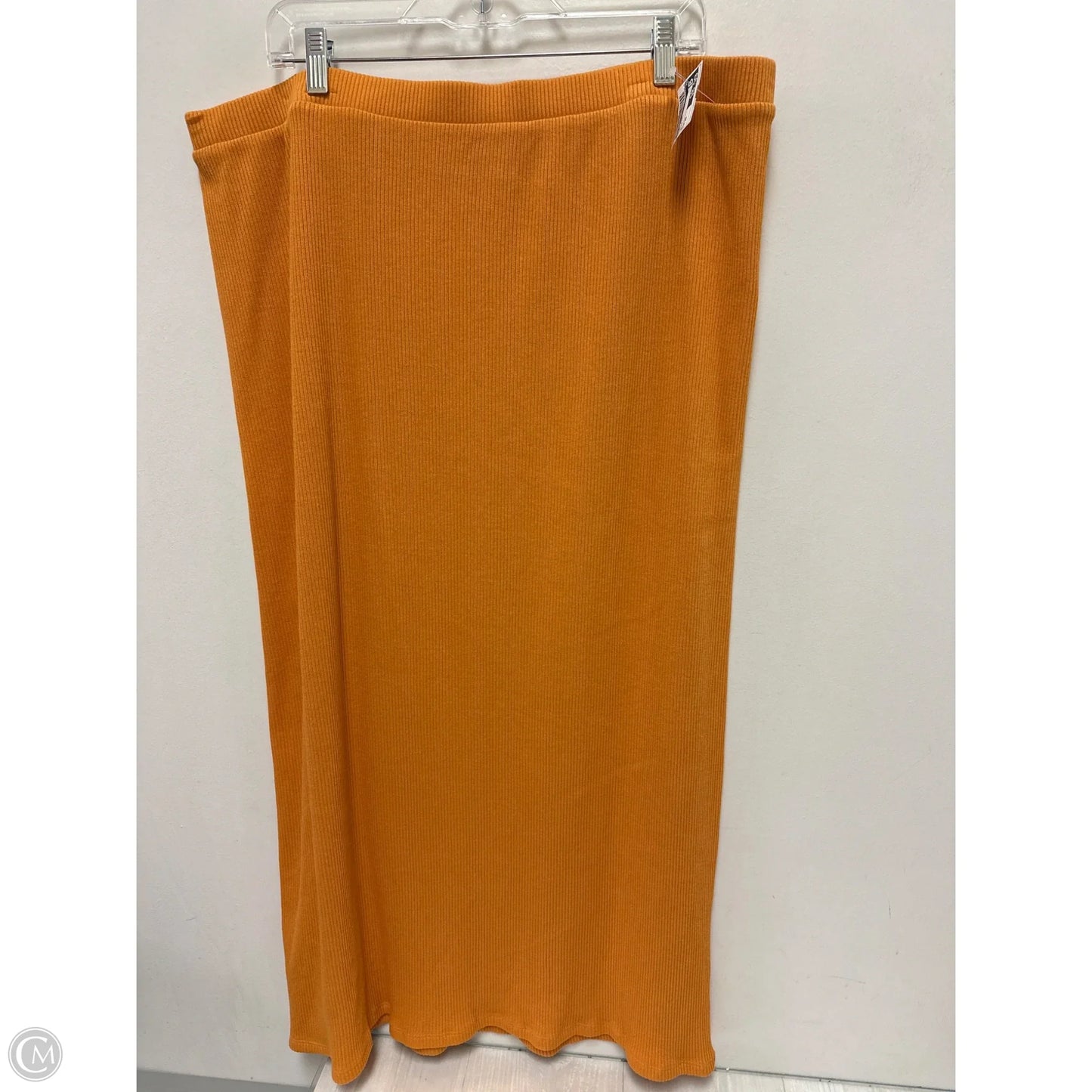 Skirt Midi By Old Navy In Yellow, Size: 2x