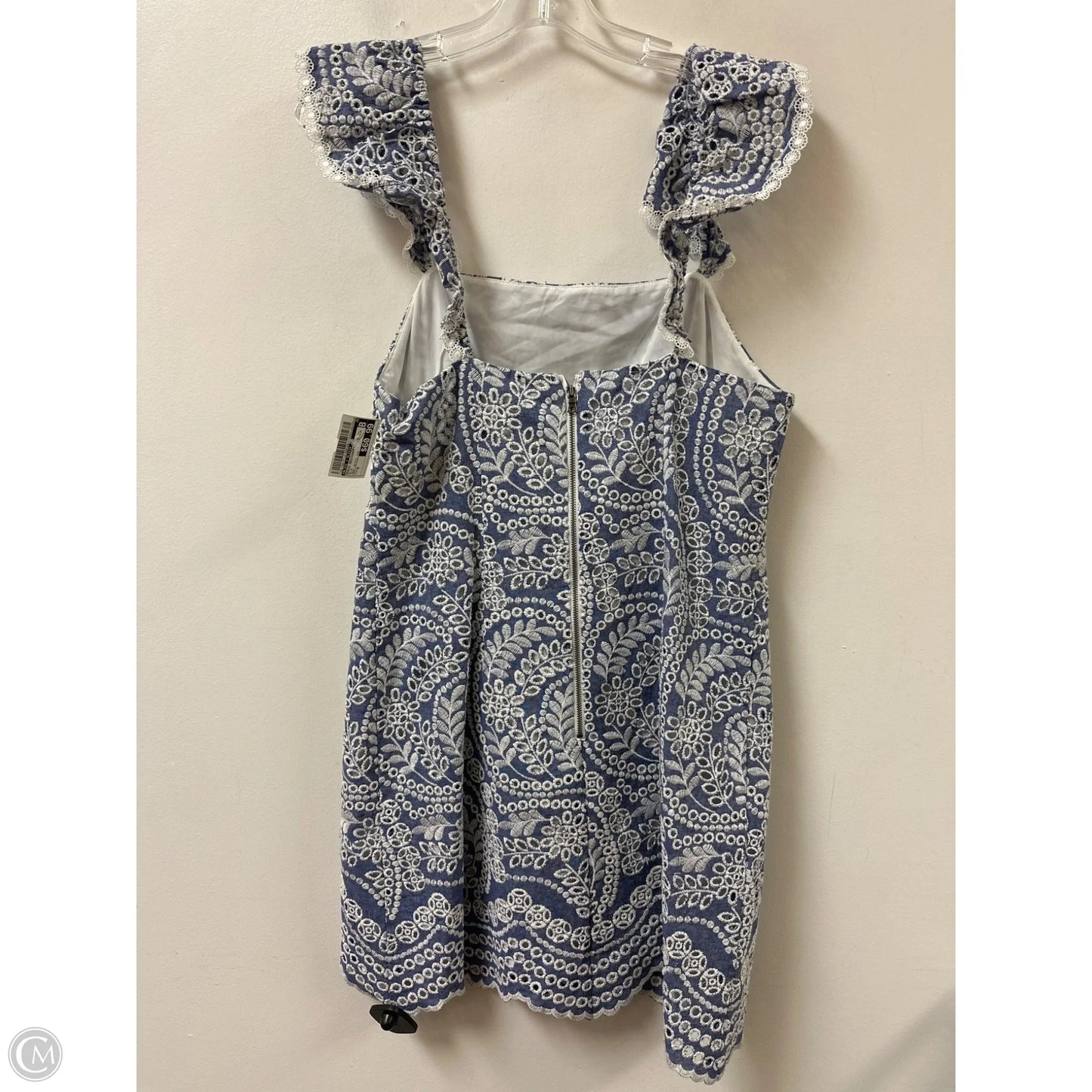 Dress Designer By Alice + Olivia In Blue, Size: M