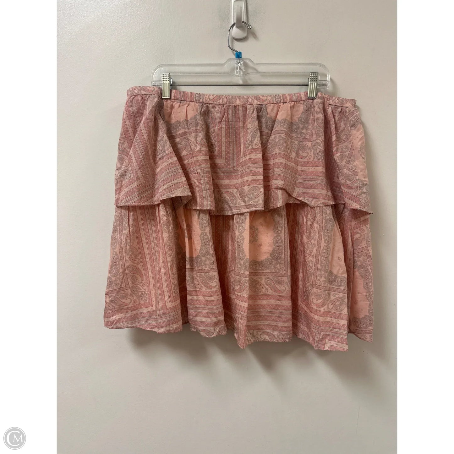 Skirt Mini & Short By Universal Thread In Pink, Size: 1x