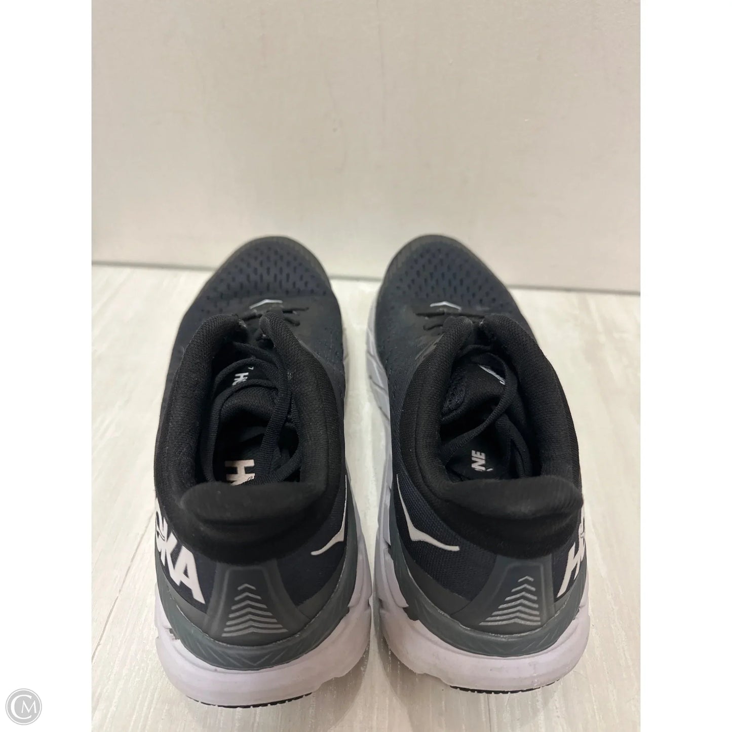 Shoes Athletic By Hoka In Black, Size: 10