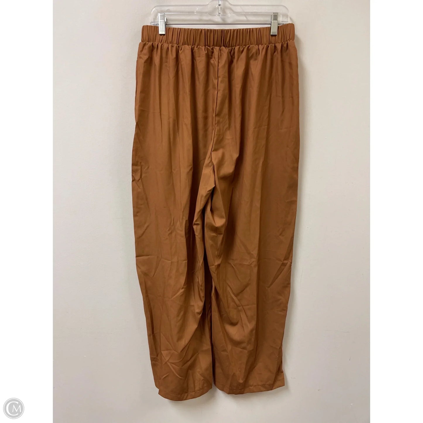 Pants Wide Leg By Clothes Mentor In Brown, Size: 16