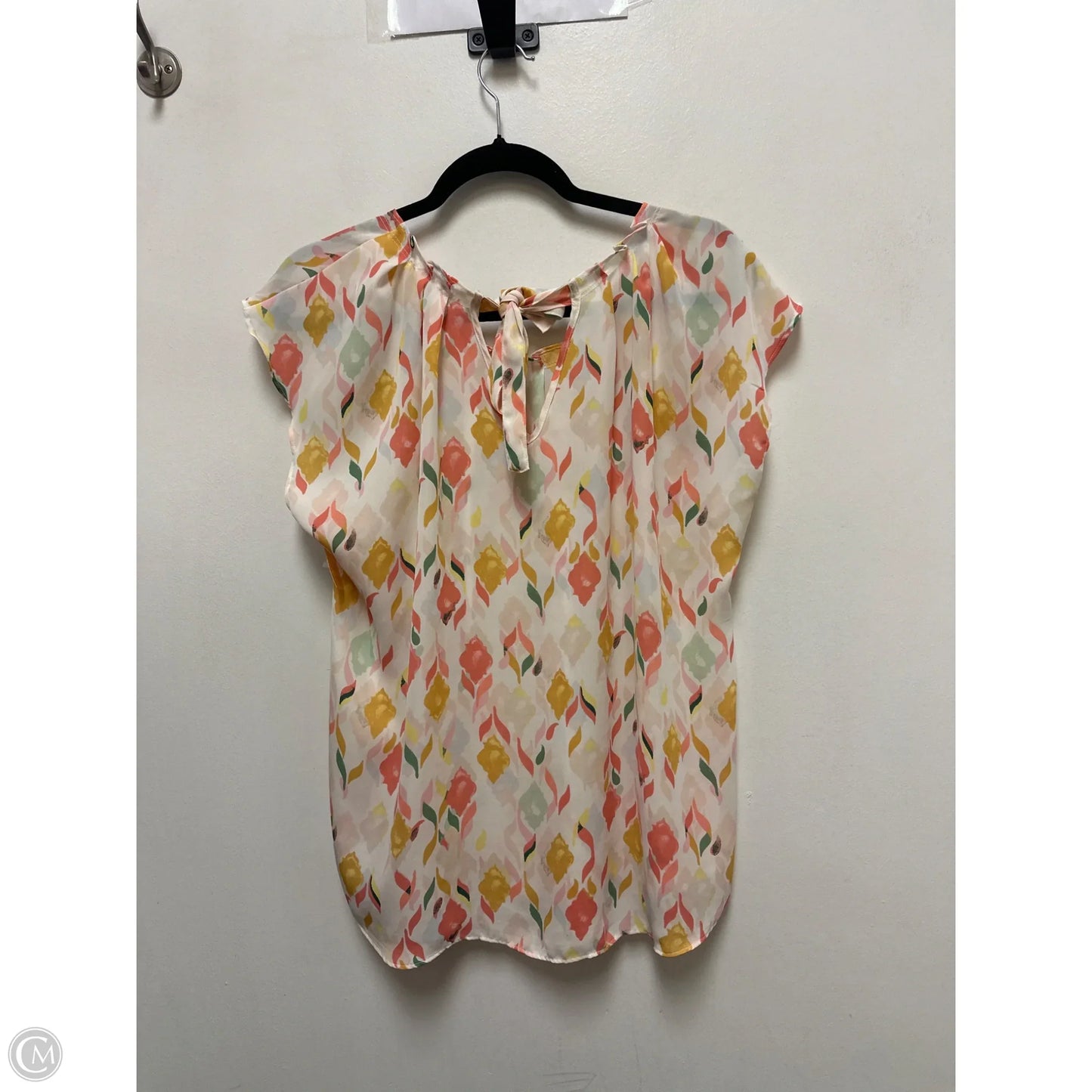 Top Short Sleeve By Lc Lauren Conrad In Pink, Size: Xl