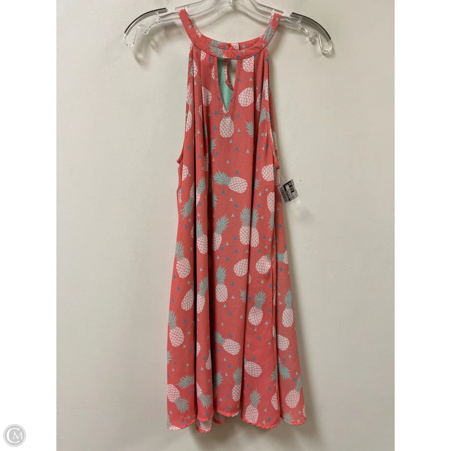 Dress Casual Short By Clothes Mentor In Peach, Size: M