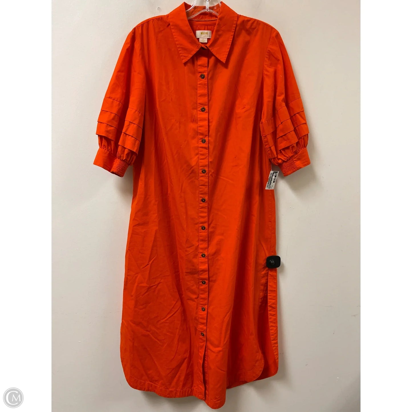 Dress Casual Maxi By Maeve In Orange, Size: Mp