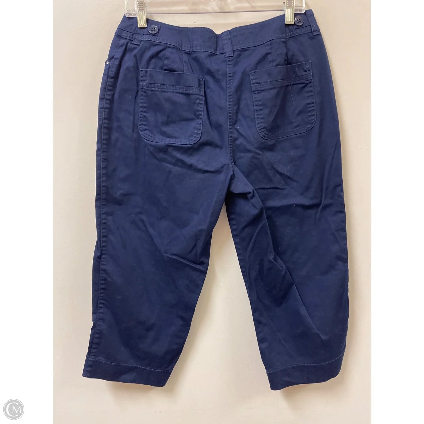 Pants Cropped By Chicos In Navy, Size: 8