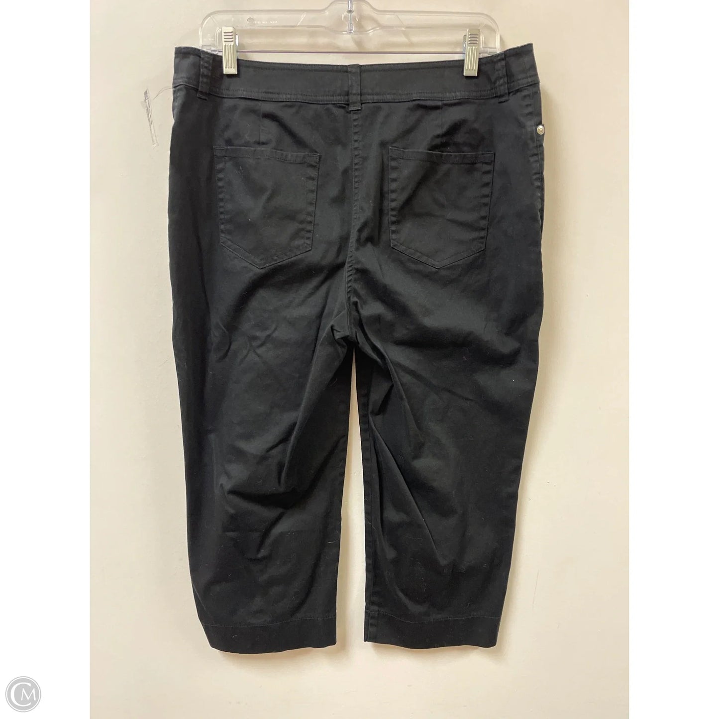 Capris By Chicos In Black, Size: 10