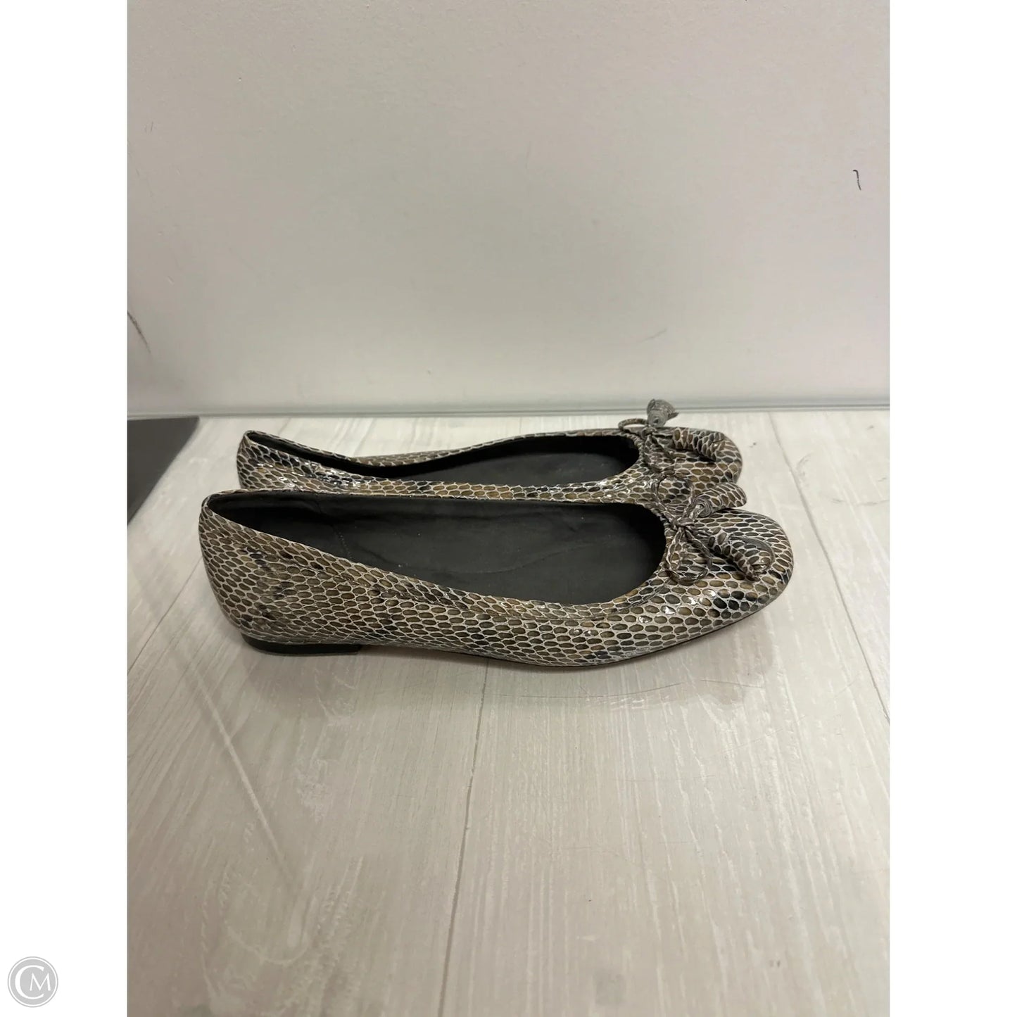 Shoes Designer By Stuart Weitzman In Snakeskin Print, Size: 9.5