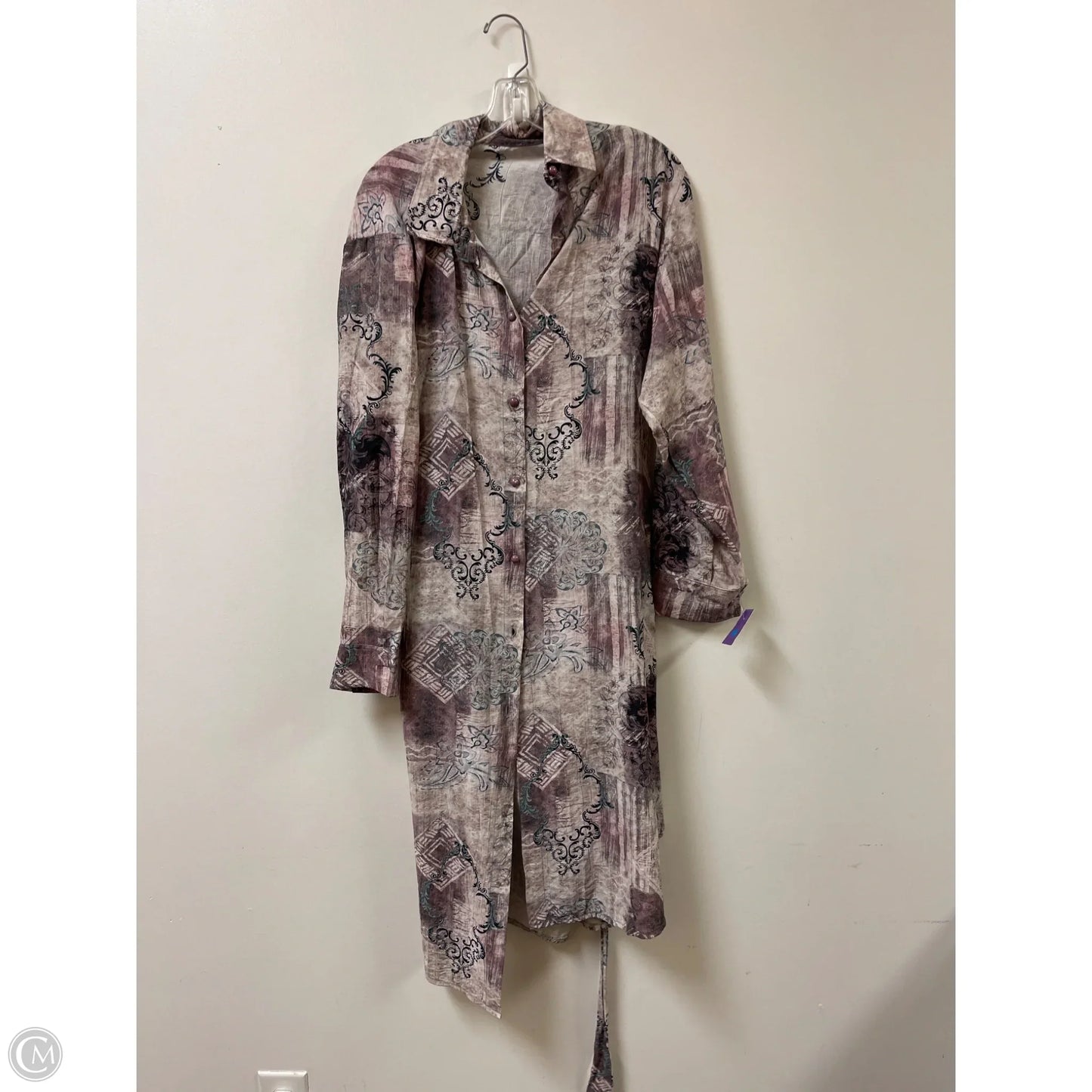Dress Casual Midi By Clothes Mentor In Purple, Size: Xl