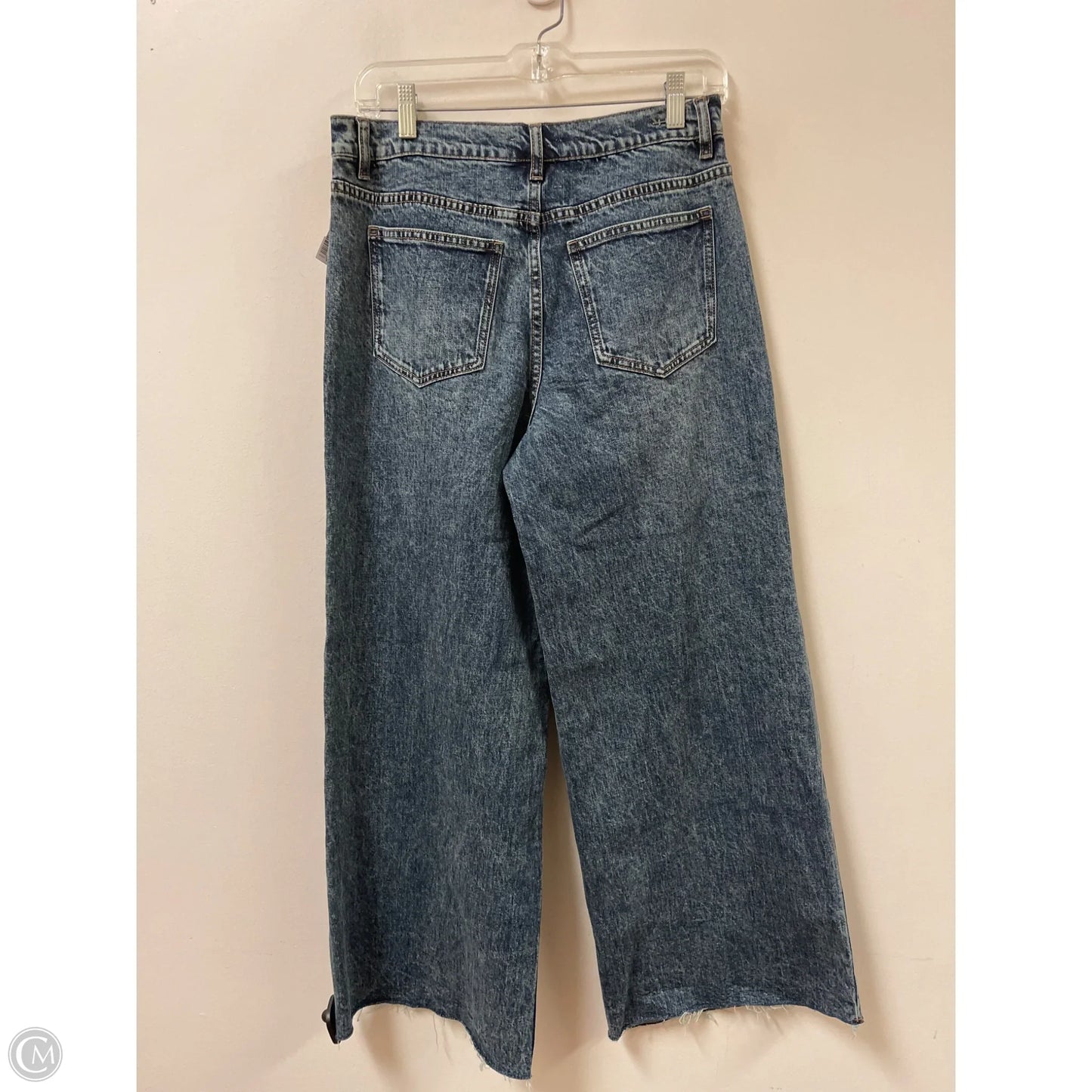 Jeans Wide Leg By Habitual In Blue Denim, Size: 6