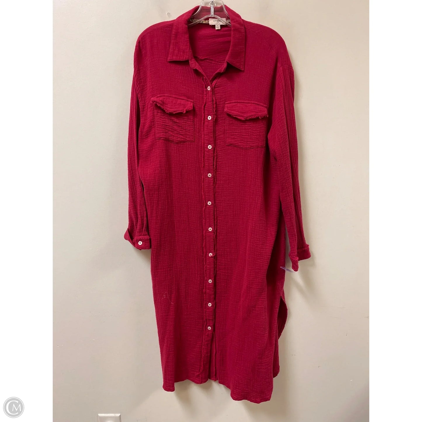 Dress Casual Maxi By Umgee In Pink, Size: L