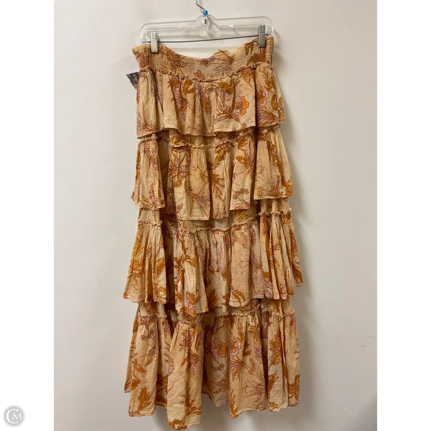 Skirt Maxi By Free People In Orange, Size: 12