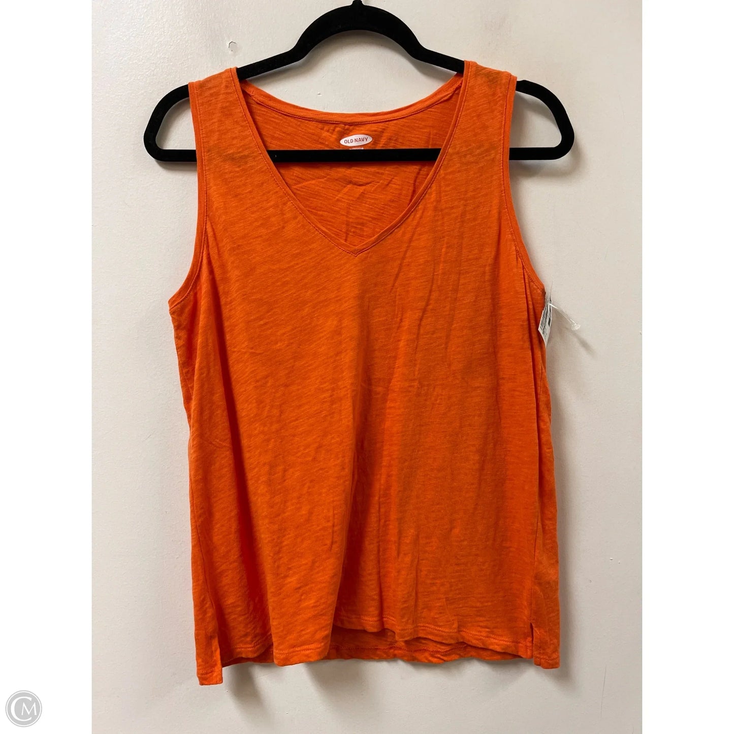 Top Sleeveless By Old Navy In Orange, Size: M