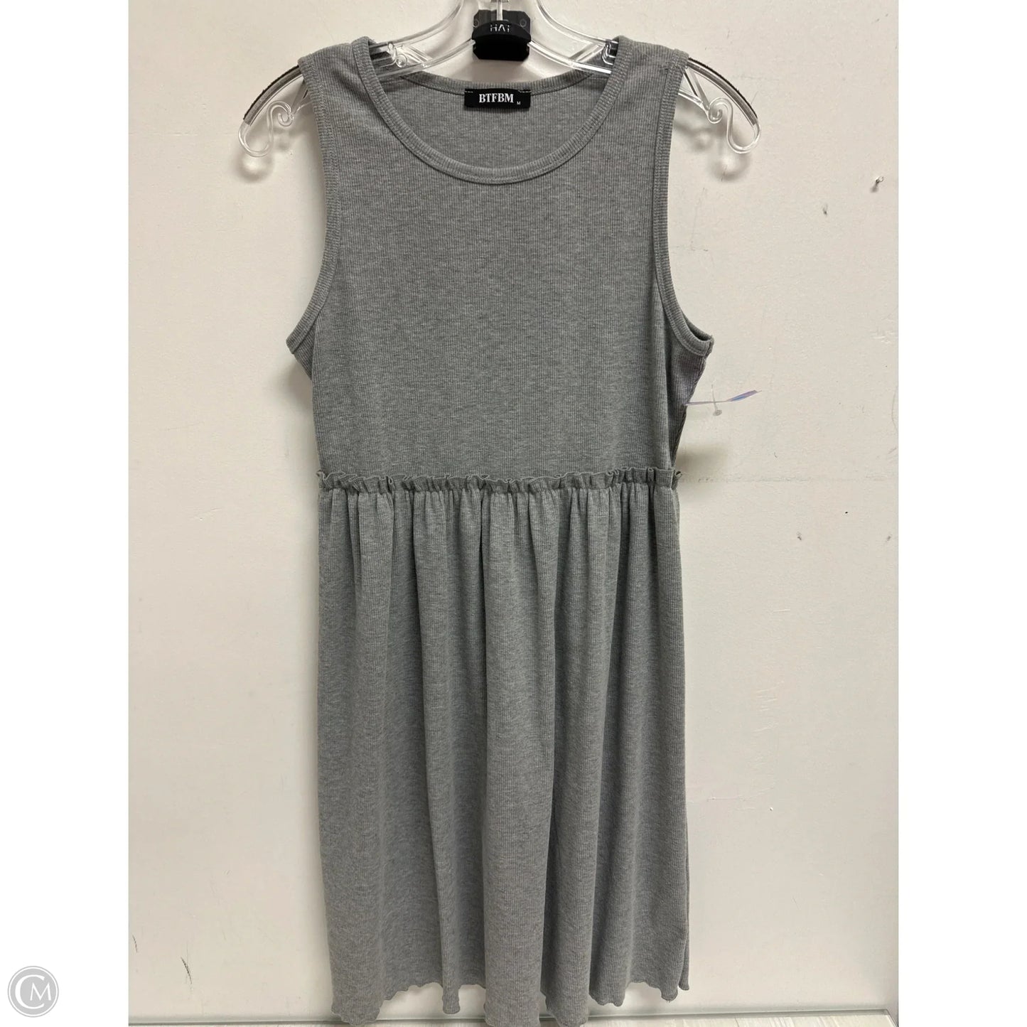 Dress Casual Short By Btfbm In Grey, Size: M