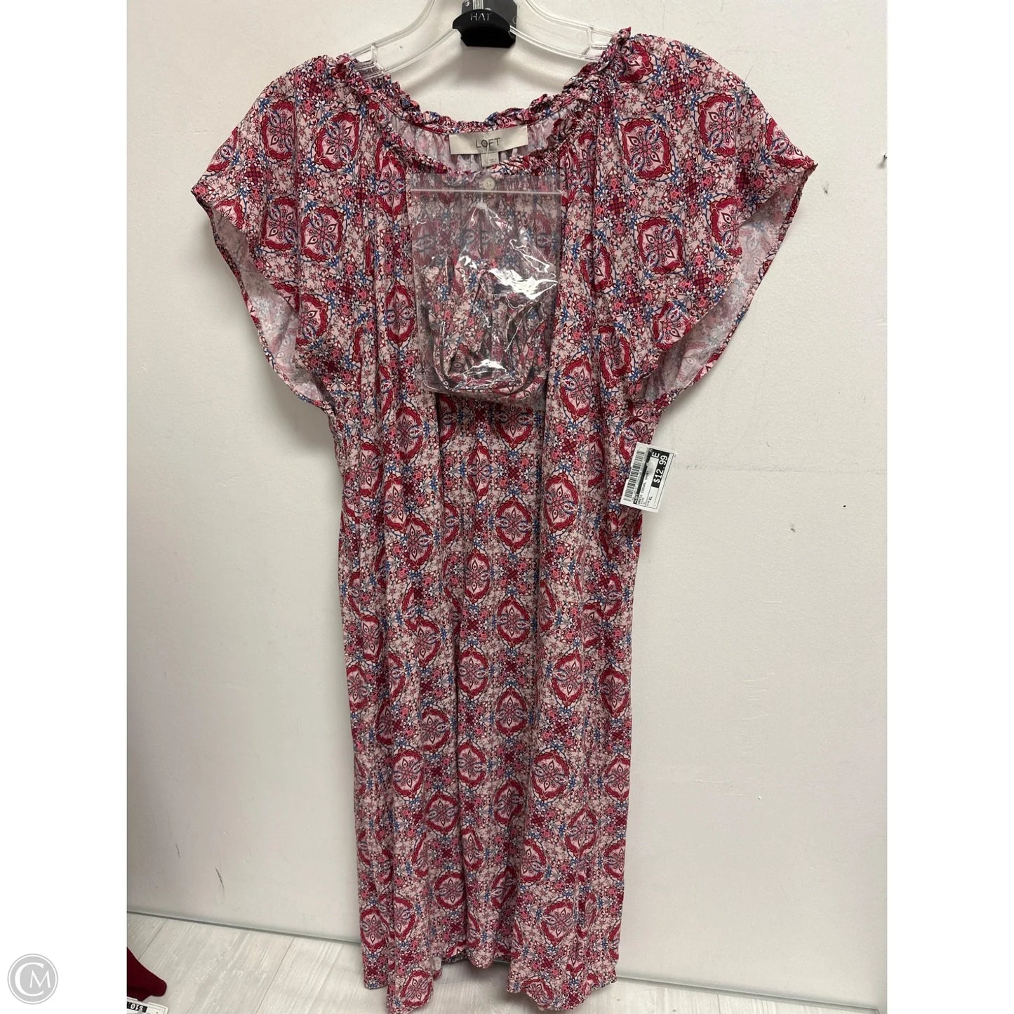 Dress Casual Short By Loft In Pink, Size: Xl