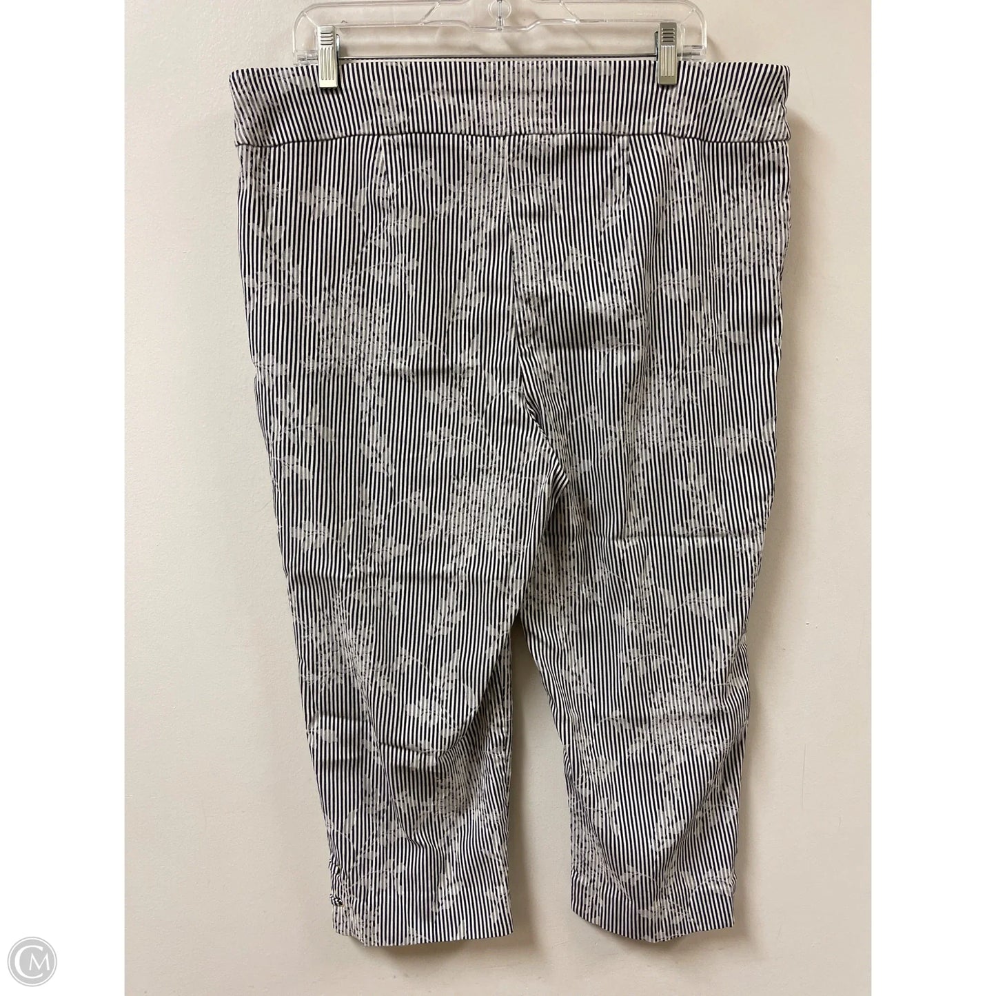Capris By Chicos In Black & White, Size: 16
