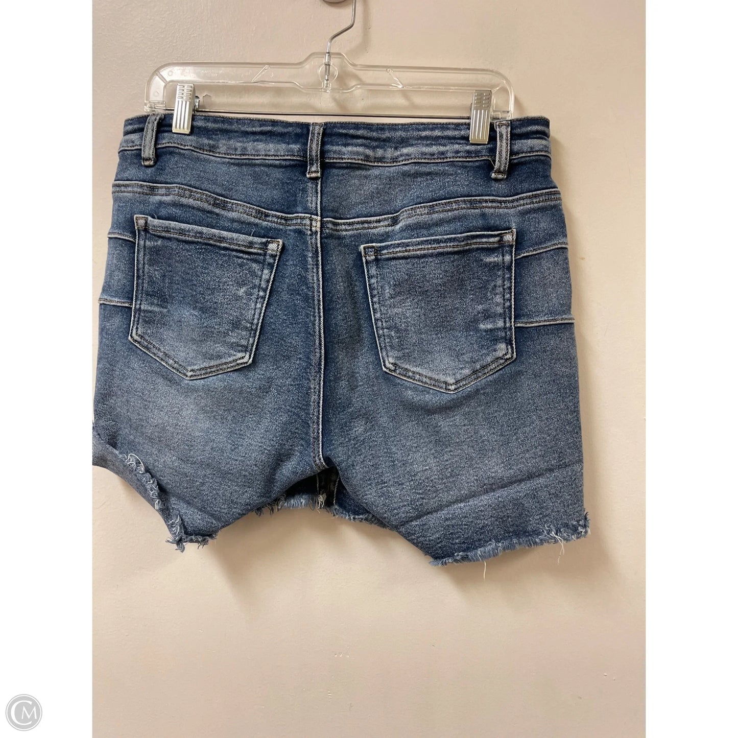 Shorts By Clothes Mentor In Blue Denim, Size: 14
