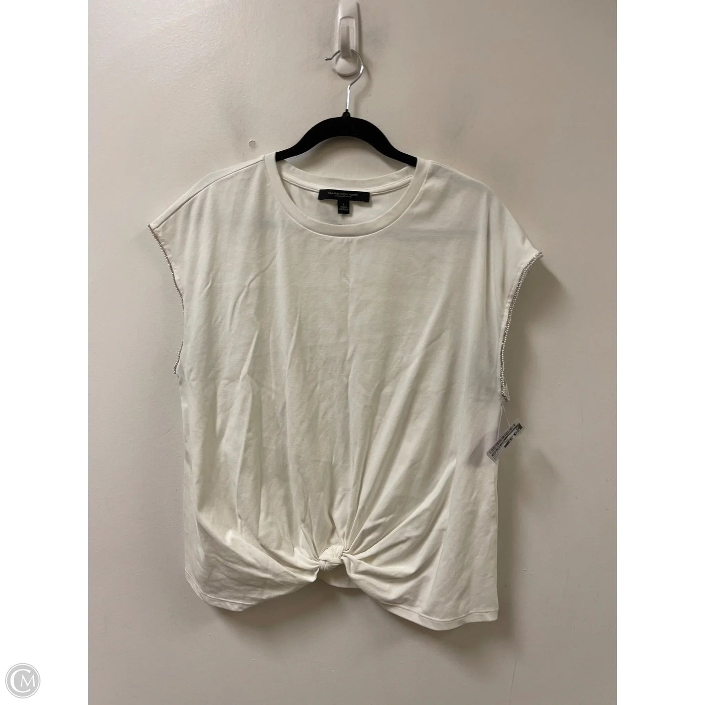 Top Sleeveless By Marc New York In White, Size: L