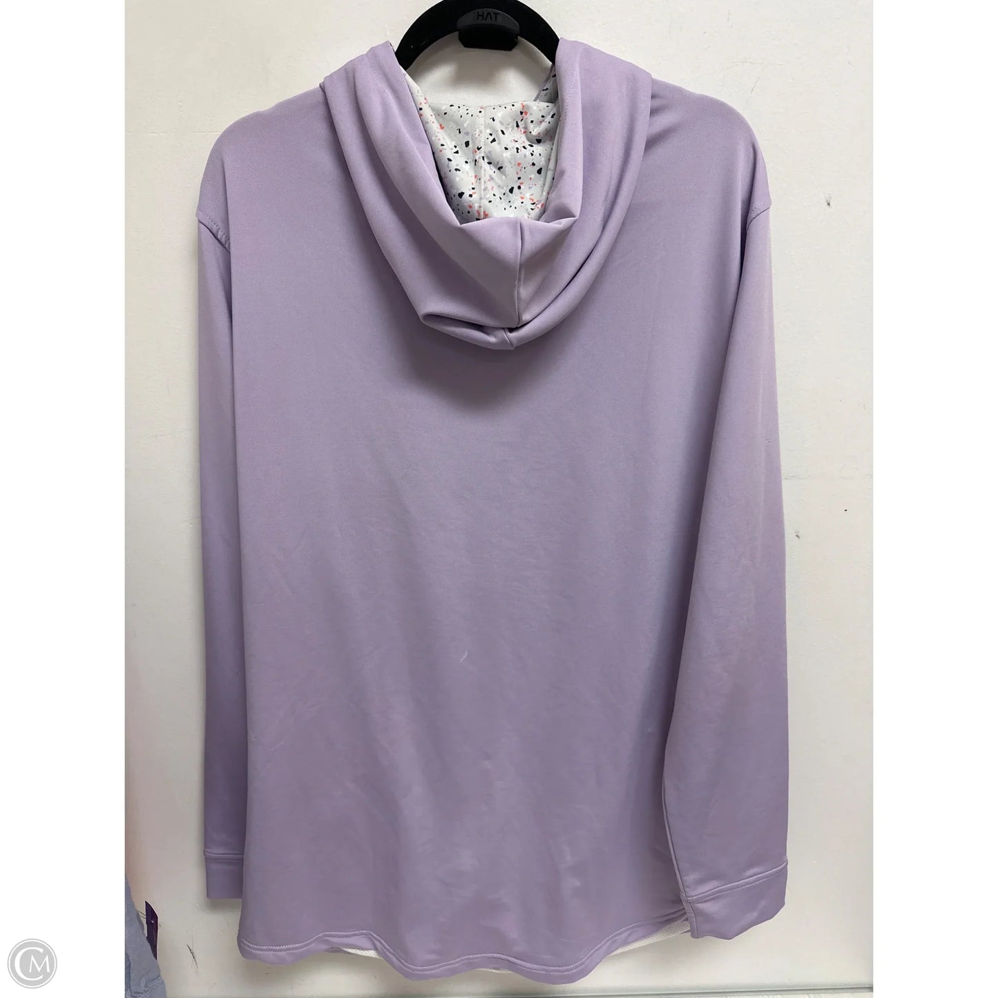 Athletic Top Long Sleeve Hoodie By Clothes Mentor In Purple, Size: 2x
