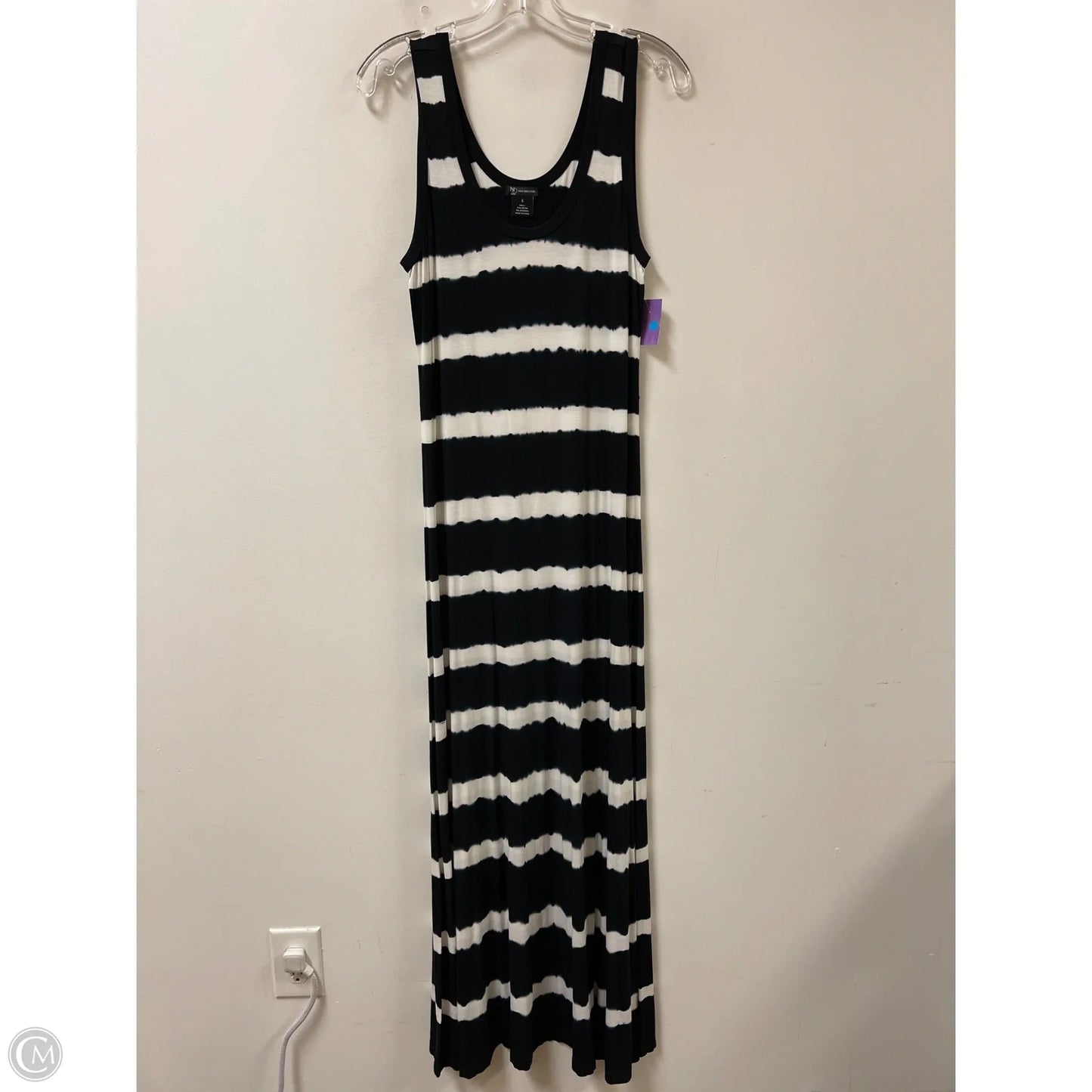 Dress Casual Maxi By New Directions In Black, Size: S