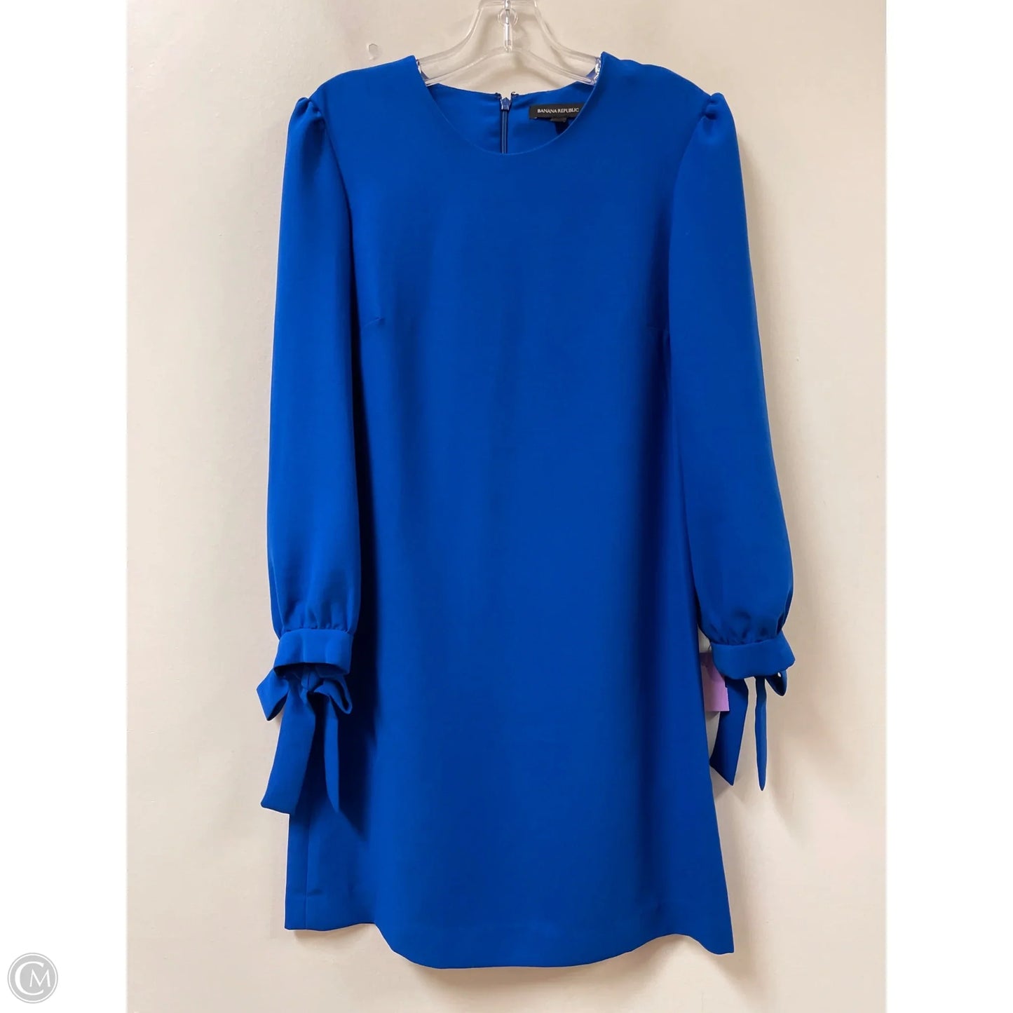 Dress Casual Midi By Banana Republic In Blue, Size: S