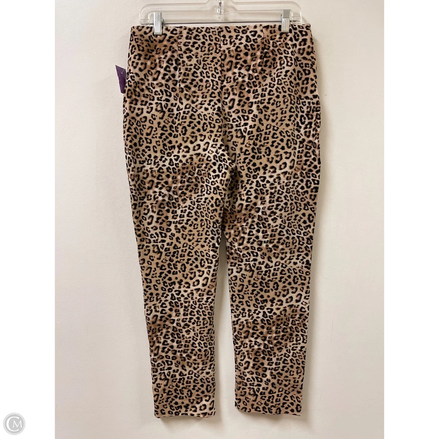 Pants Leggings By Chicos In Animal Print, Size: 8
