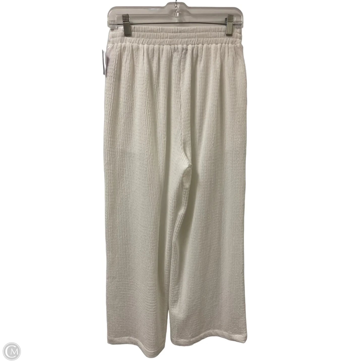 Pants Wide Leg By Clothes Mentor In White, Size: 4