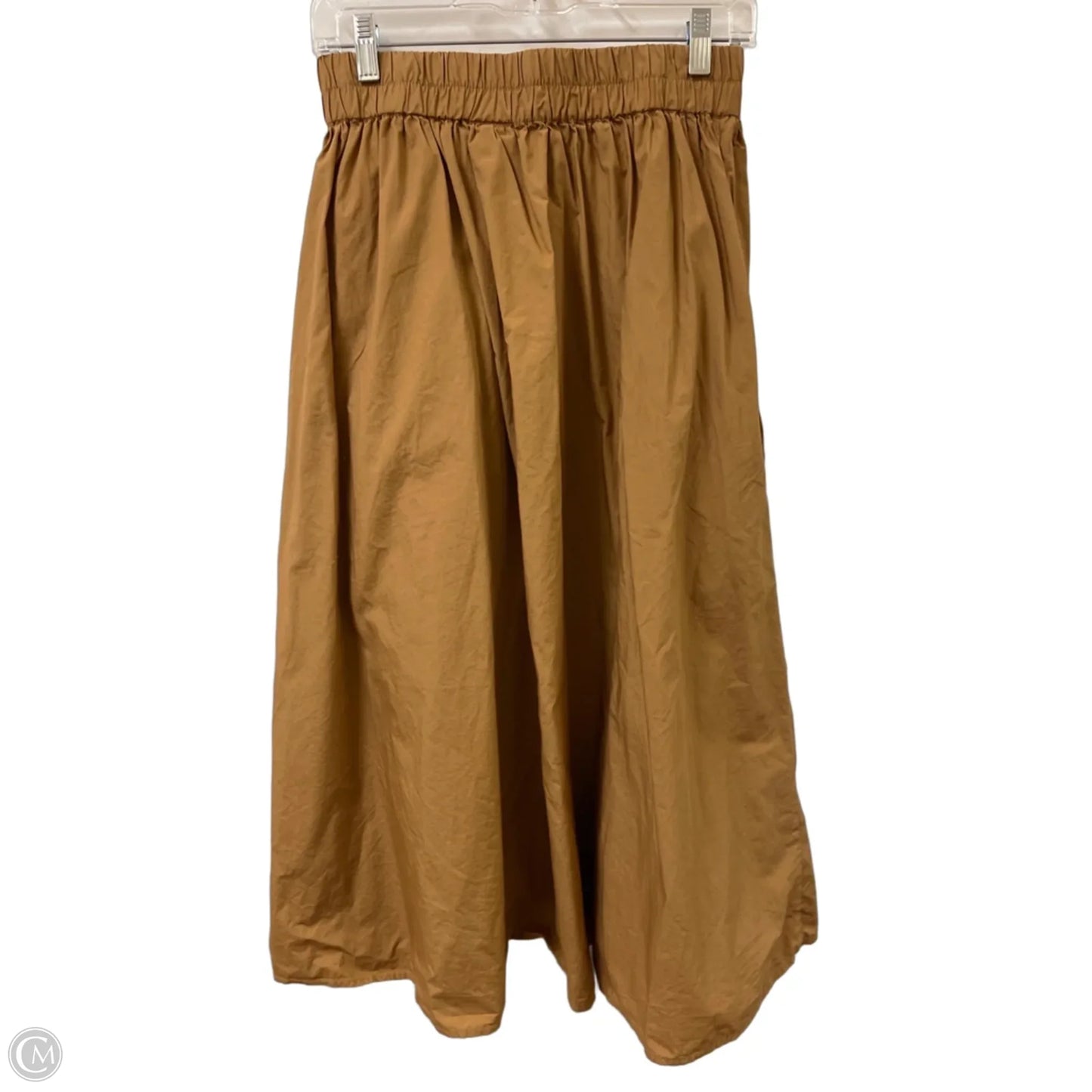 Skirt Maxi By A New Day In Tan, Size: S