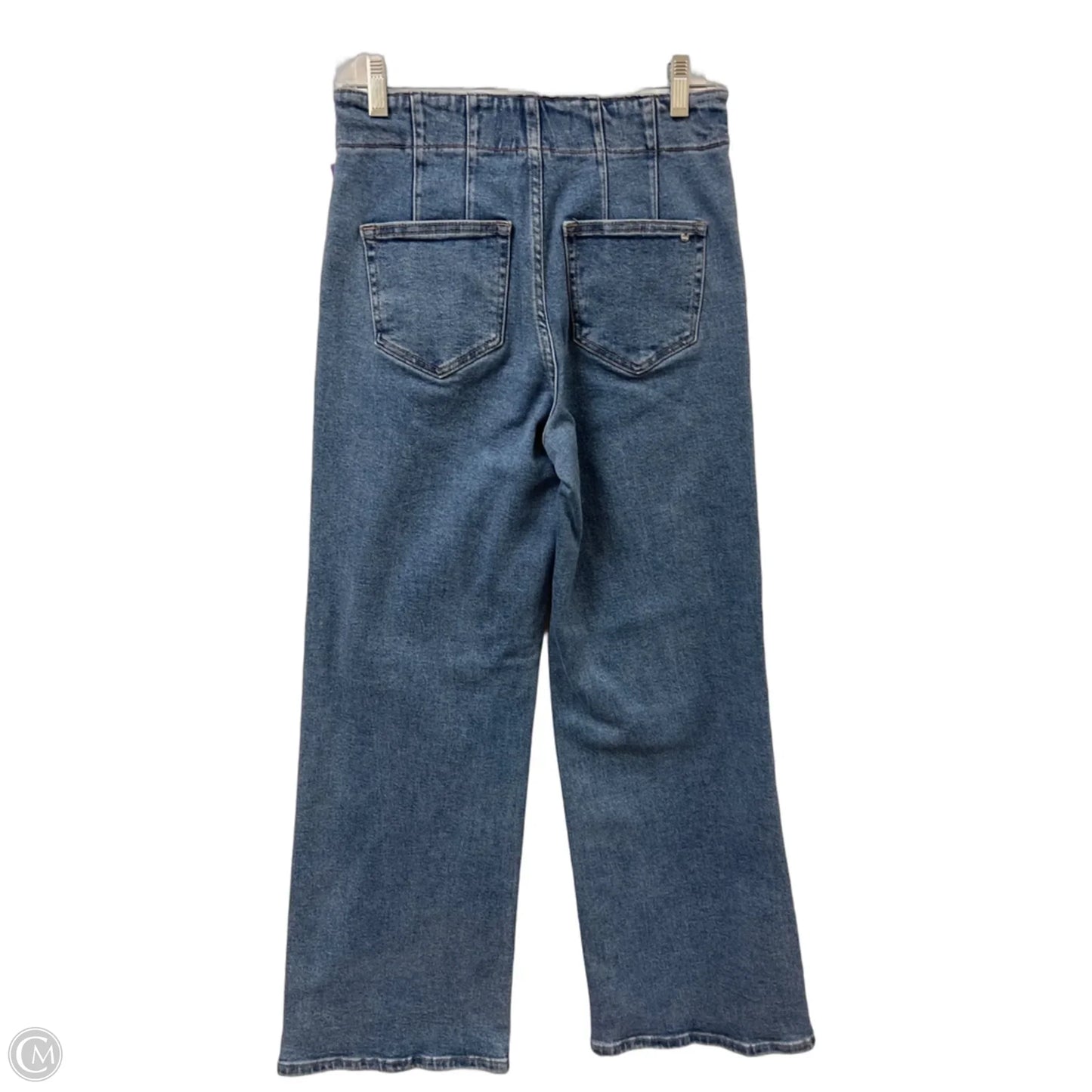 Jeans Wide Leg By Micas In Blue Denim, Size: 2