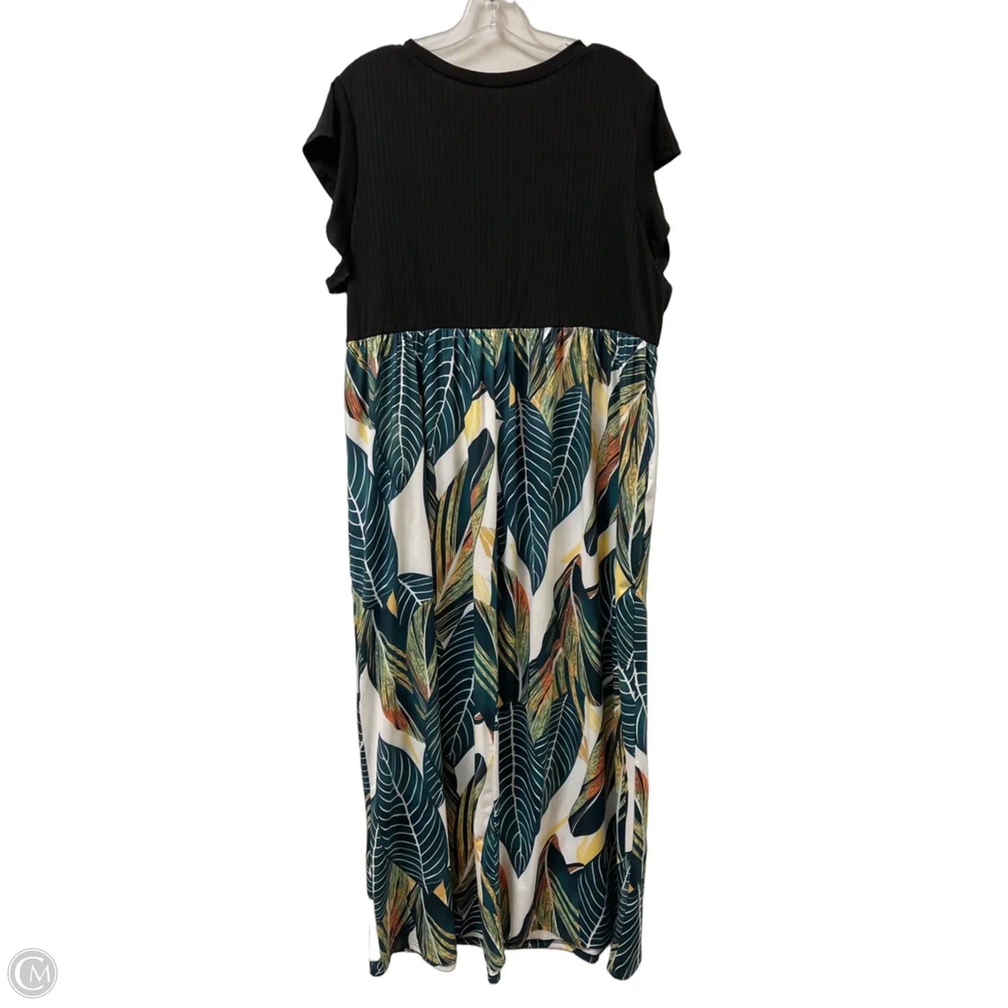 Dress Casual Maxi By Clothes Mentor In Green, Size: 2x