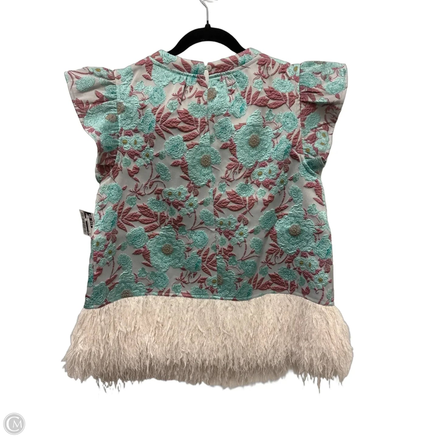 Top Short Sleeve By Voy In Teal, Size: M