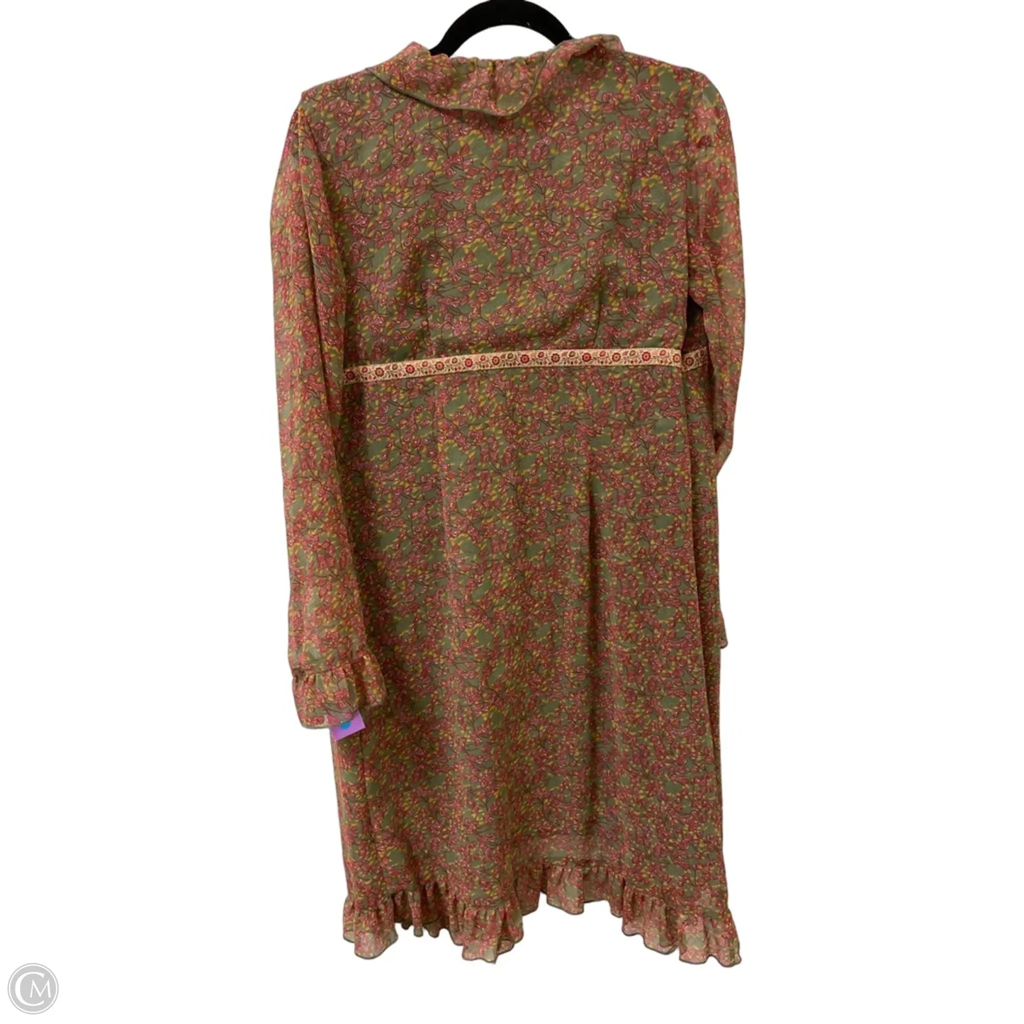 Dress Casual Midi By Free People In Floral Print, Size: M