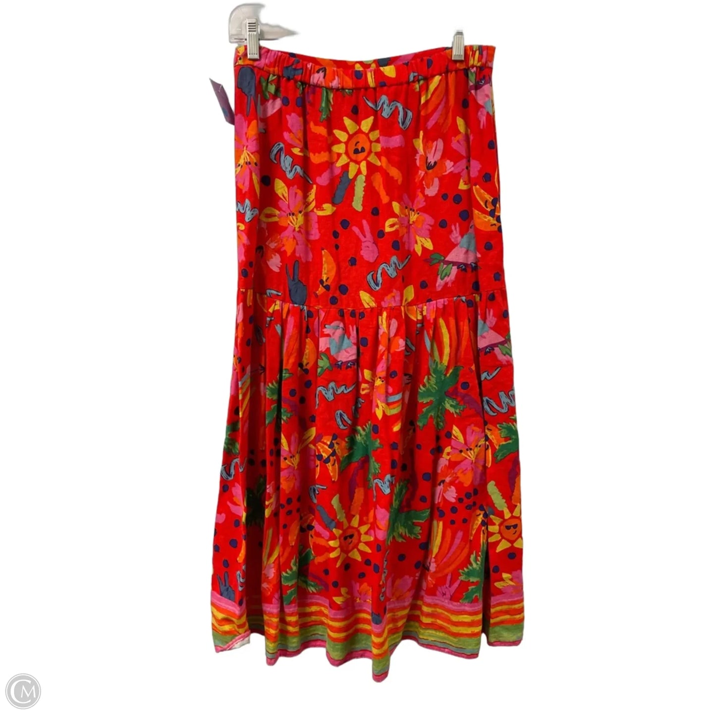 Skirt Maxi By Maison Damelie In Red, Size: S