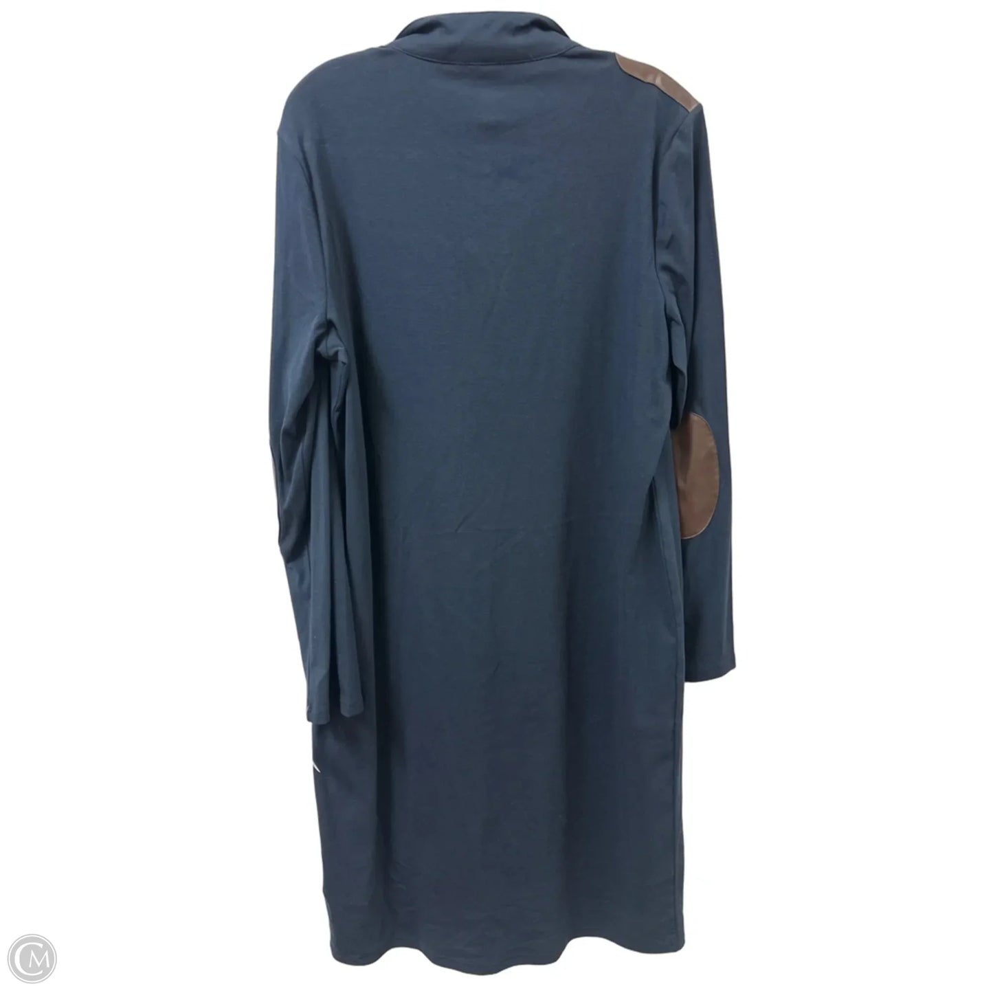 Dress Casual Maxi By Lauren By Ralph Lauren In Navy, Size: Xl