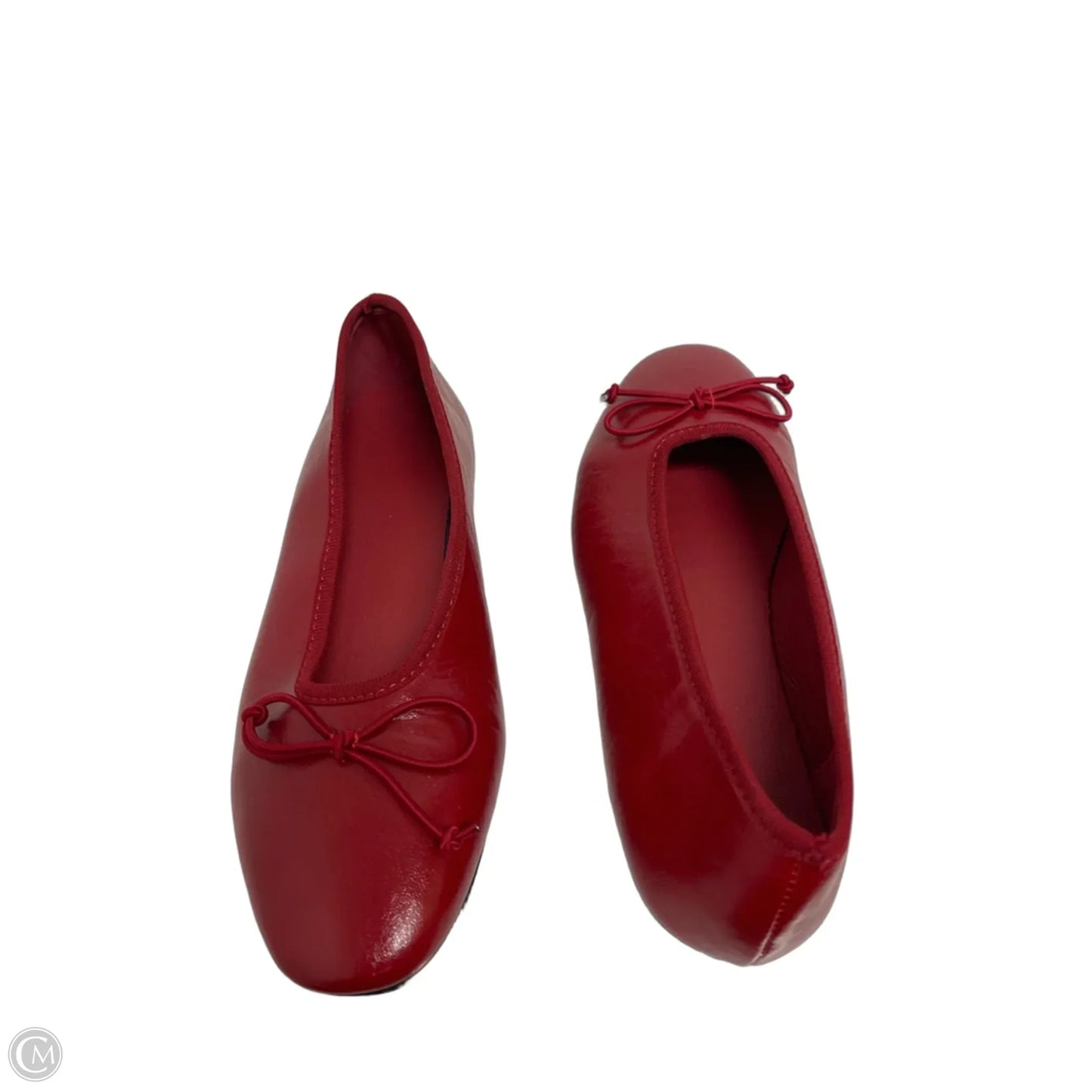 Shoes Flats By Clothes Mentor In Red, Size: 7.5