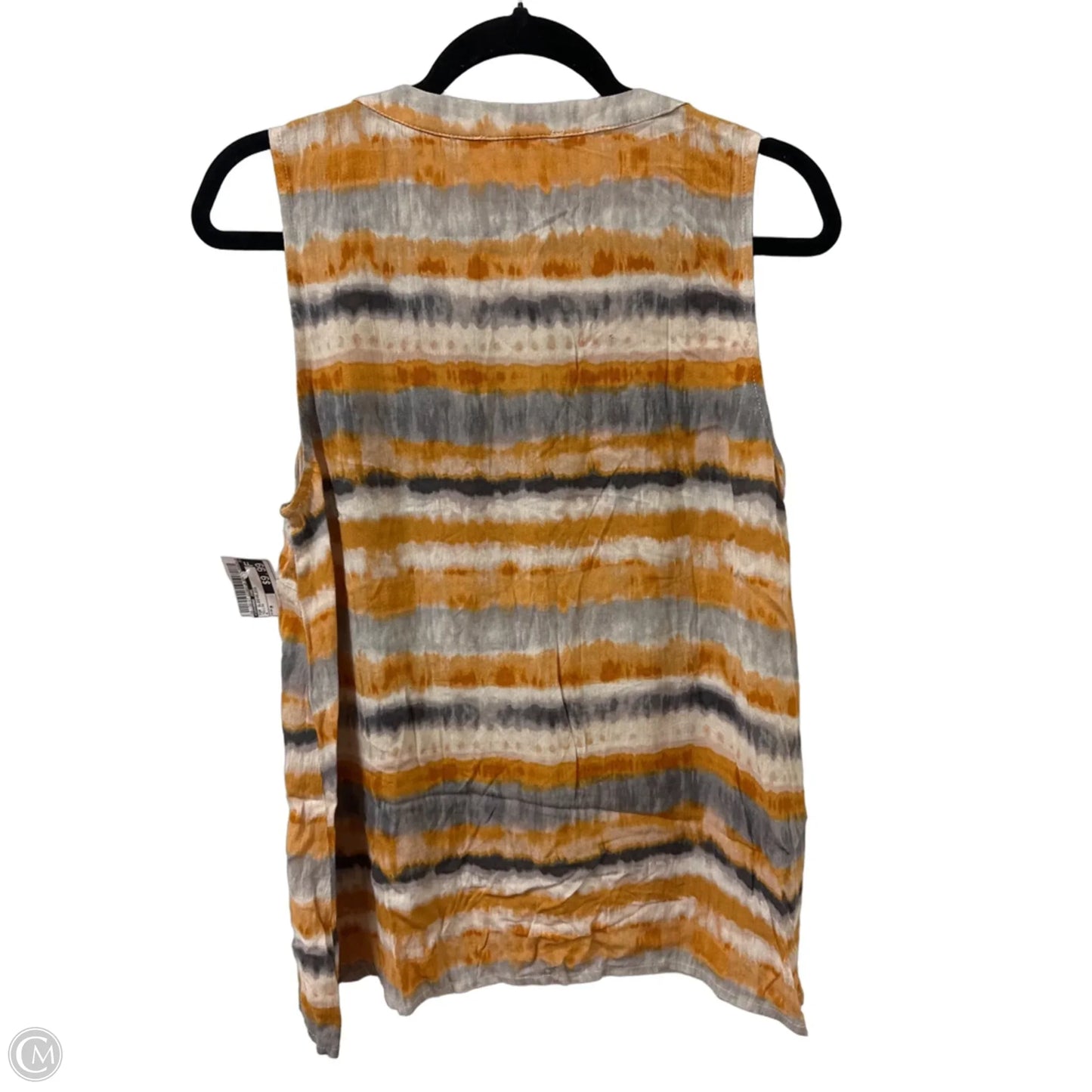 Top Sleeveless By Savanna Jane In Yellow, Size: M