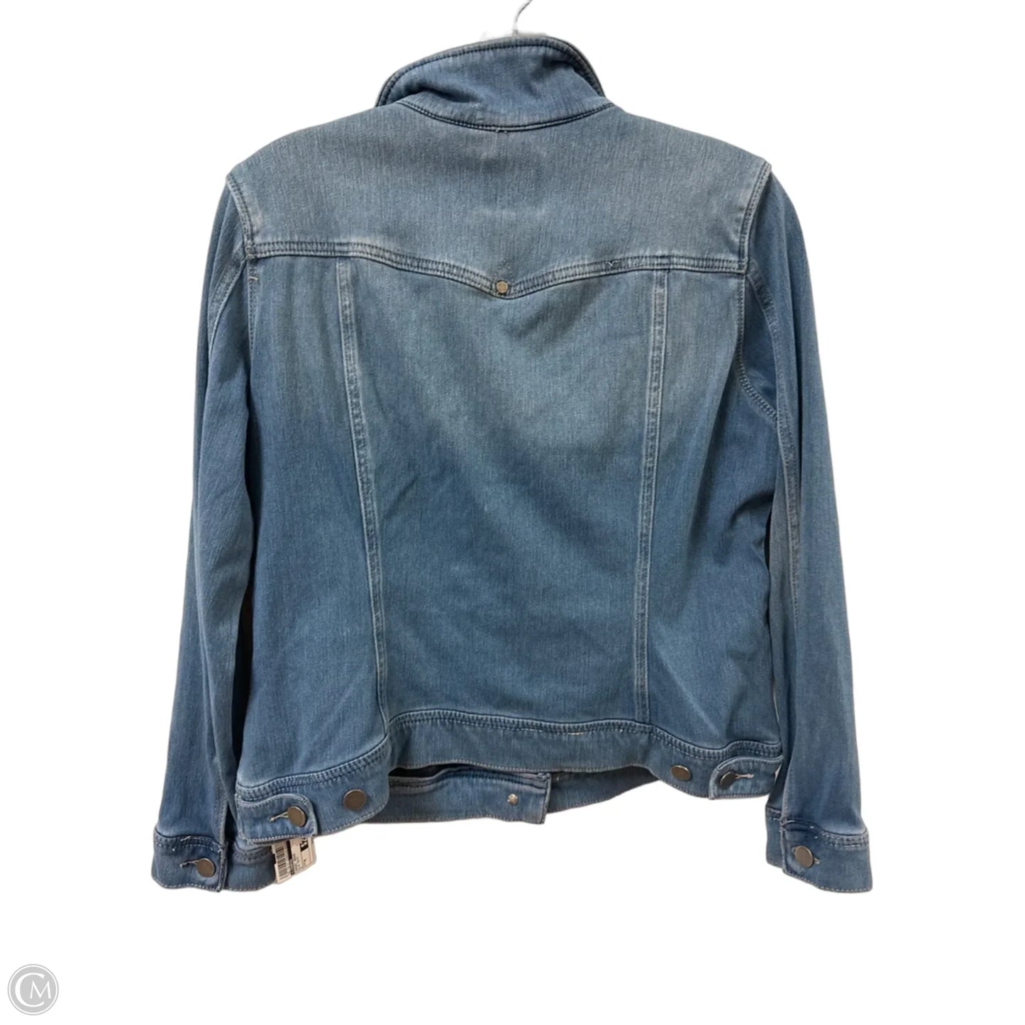 Jacket Denim By Liverpool In Blue Denim, Size: M