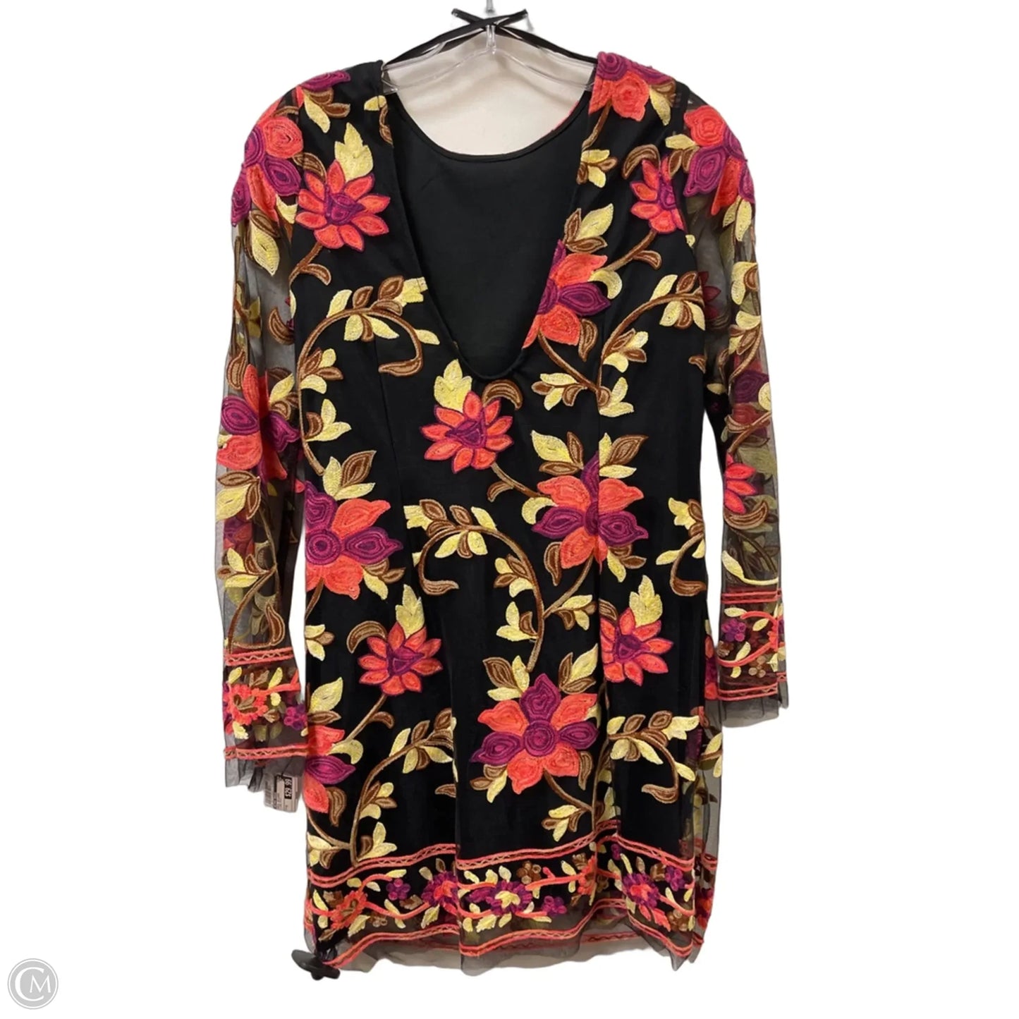 Dress Designer By Neiman Marcus In Floral Print, Size: M