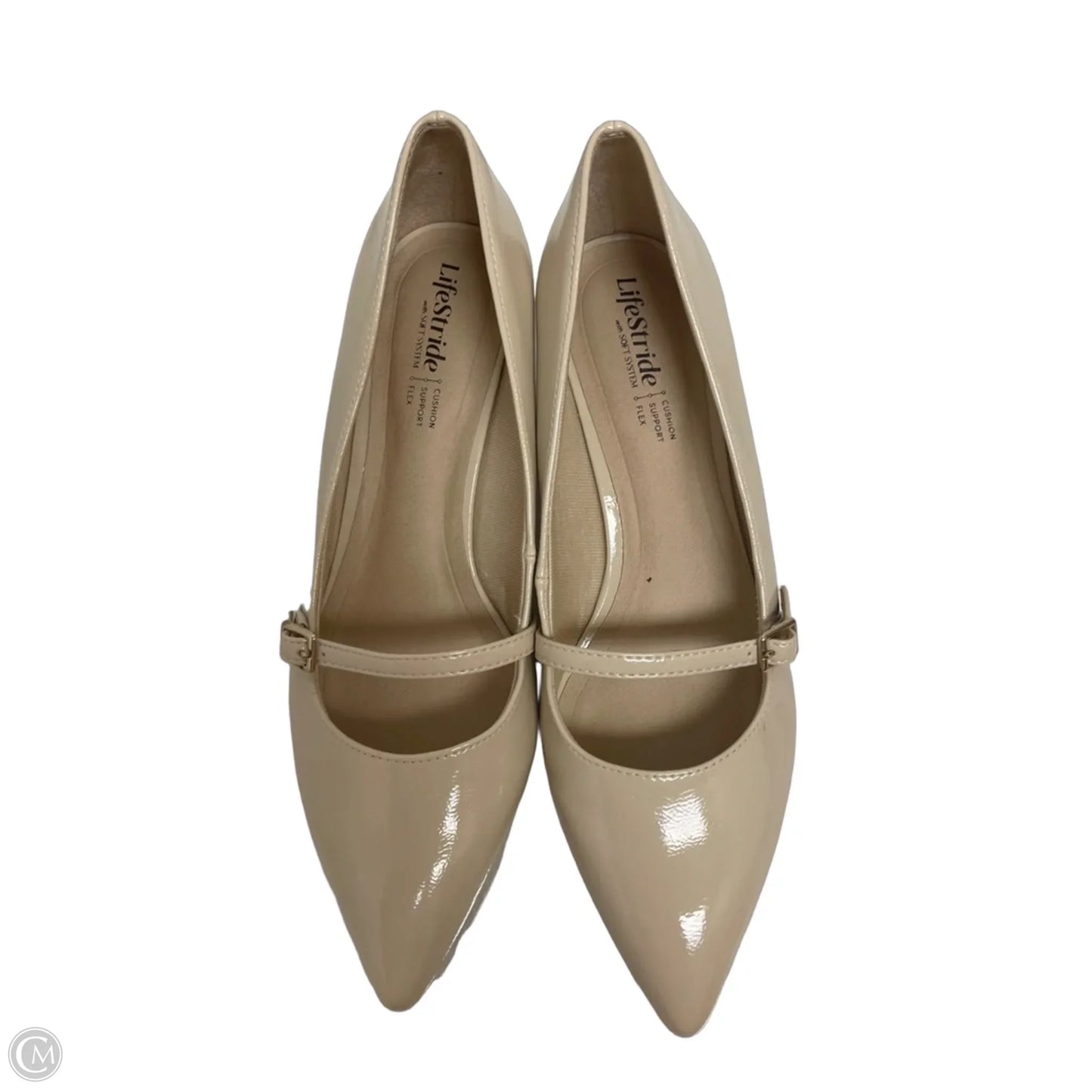 Shoes Heels Kitten By Life Stride In Cream, Size: 8